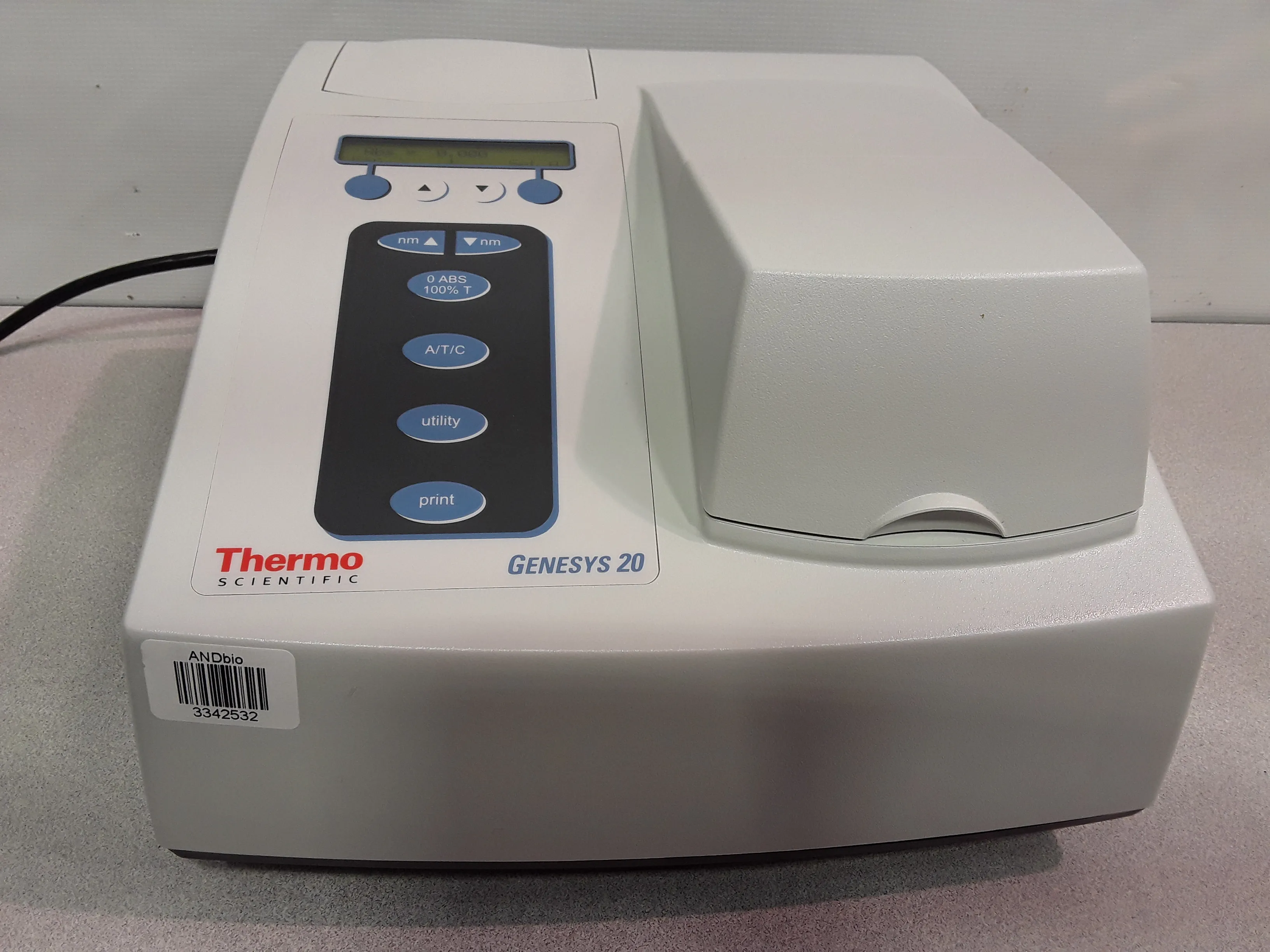 Thermo Fisher Scientific Genesys 20 Visible Spectrometer 4001/4