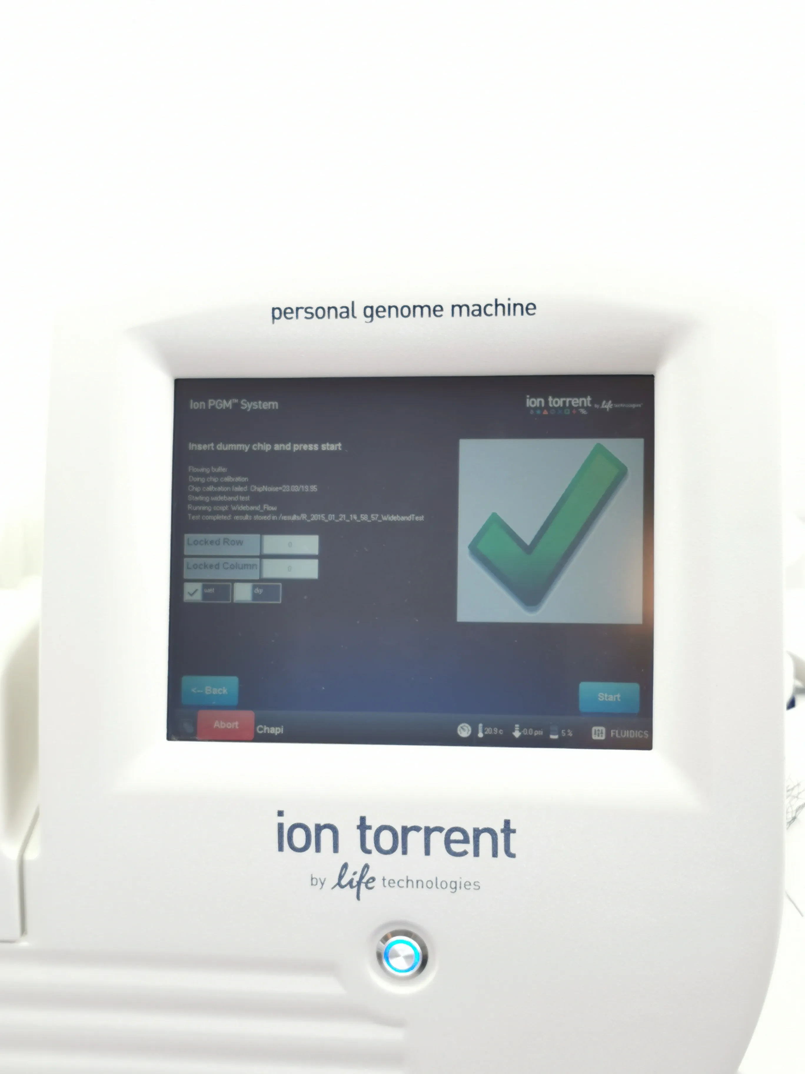 Ion Torrent 7467 Personal Genome PGM System