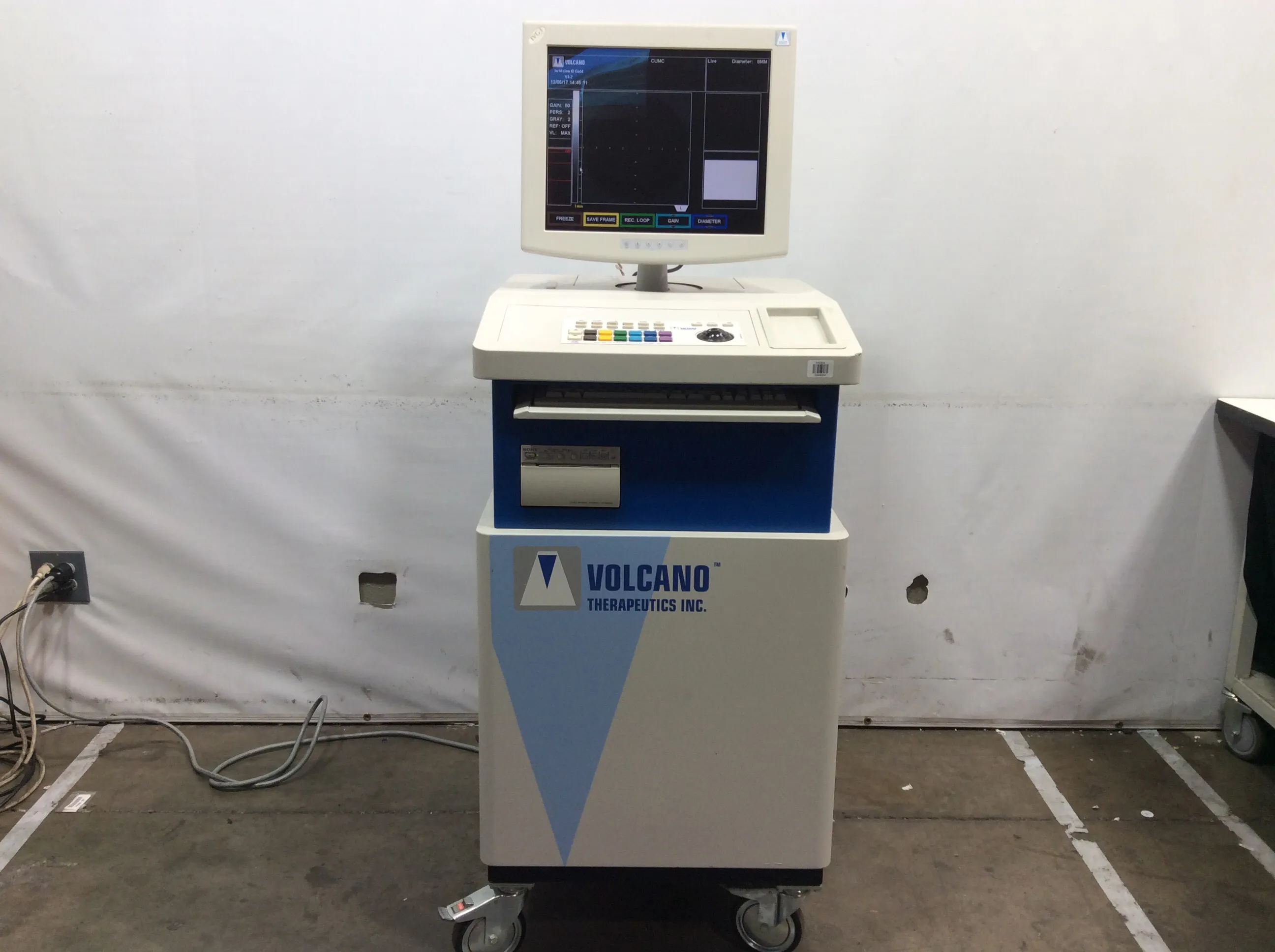 Volcano Therapeutics In-Vision Gold IVG3 Pediatric Intravascular Ultrasound System