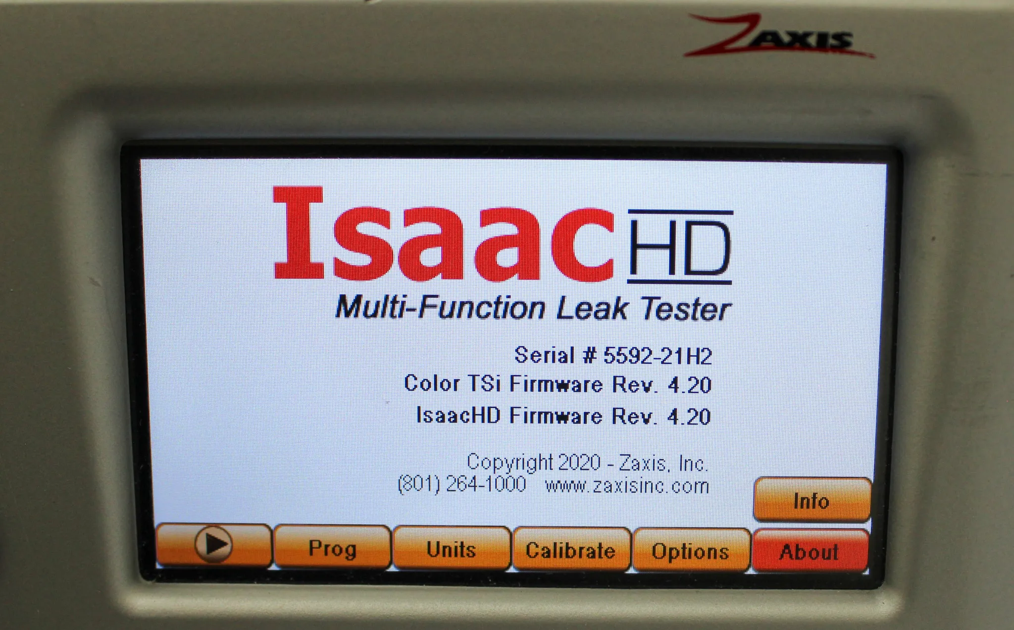 Zaxis Issac-HD-PD Multi-Function Leak Tester