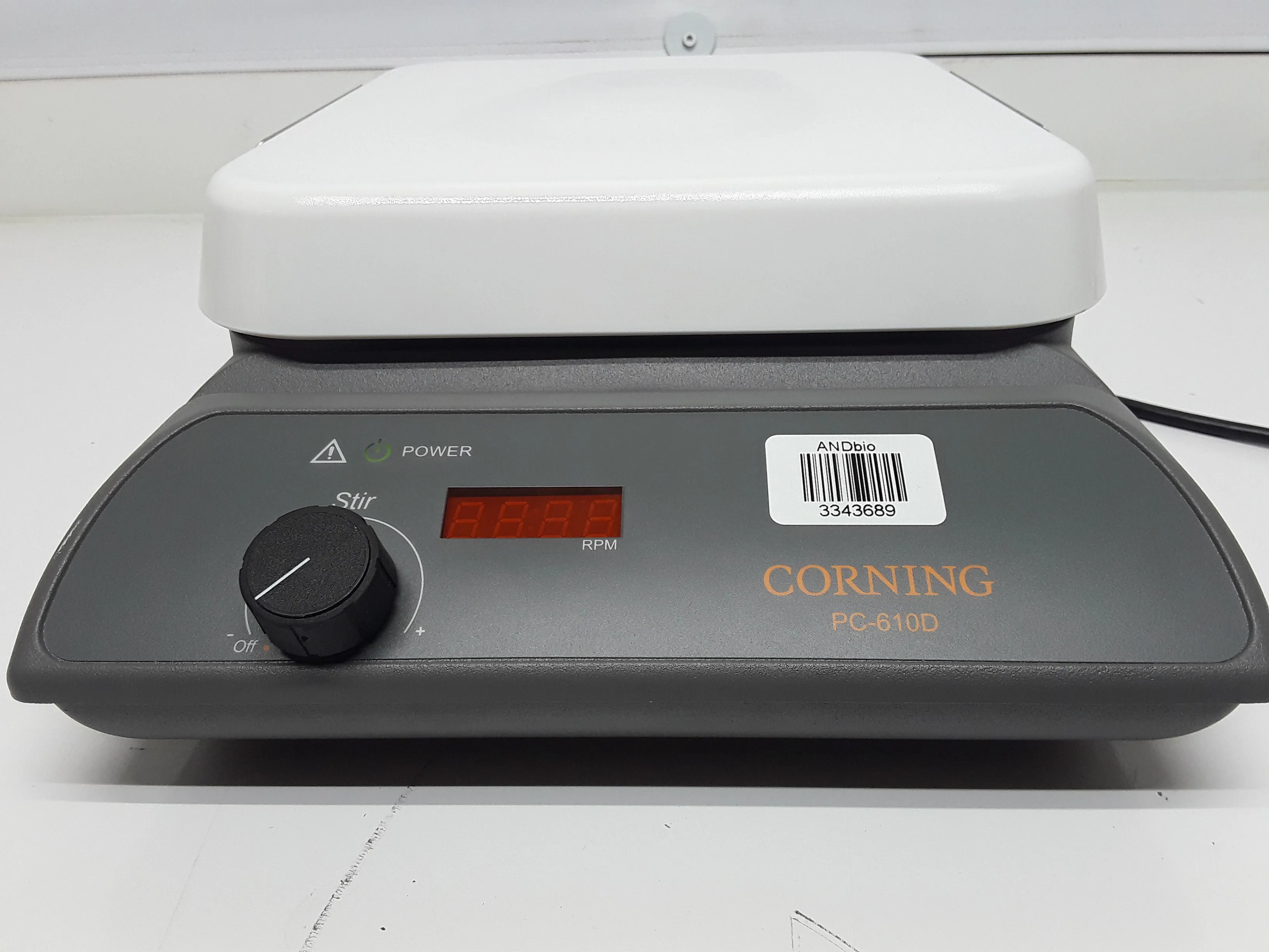 Corning Magnetic Stir Plate PC-610D with Digital Display and 30-Day Warranty