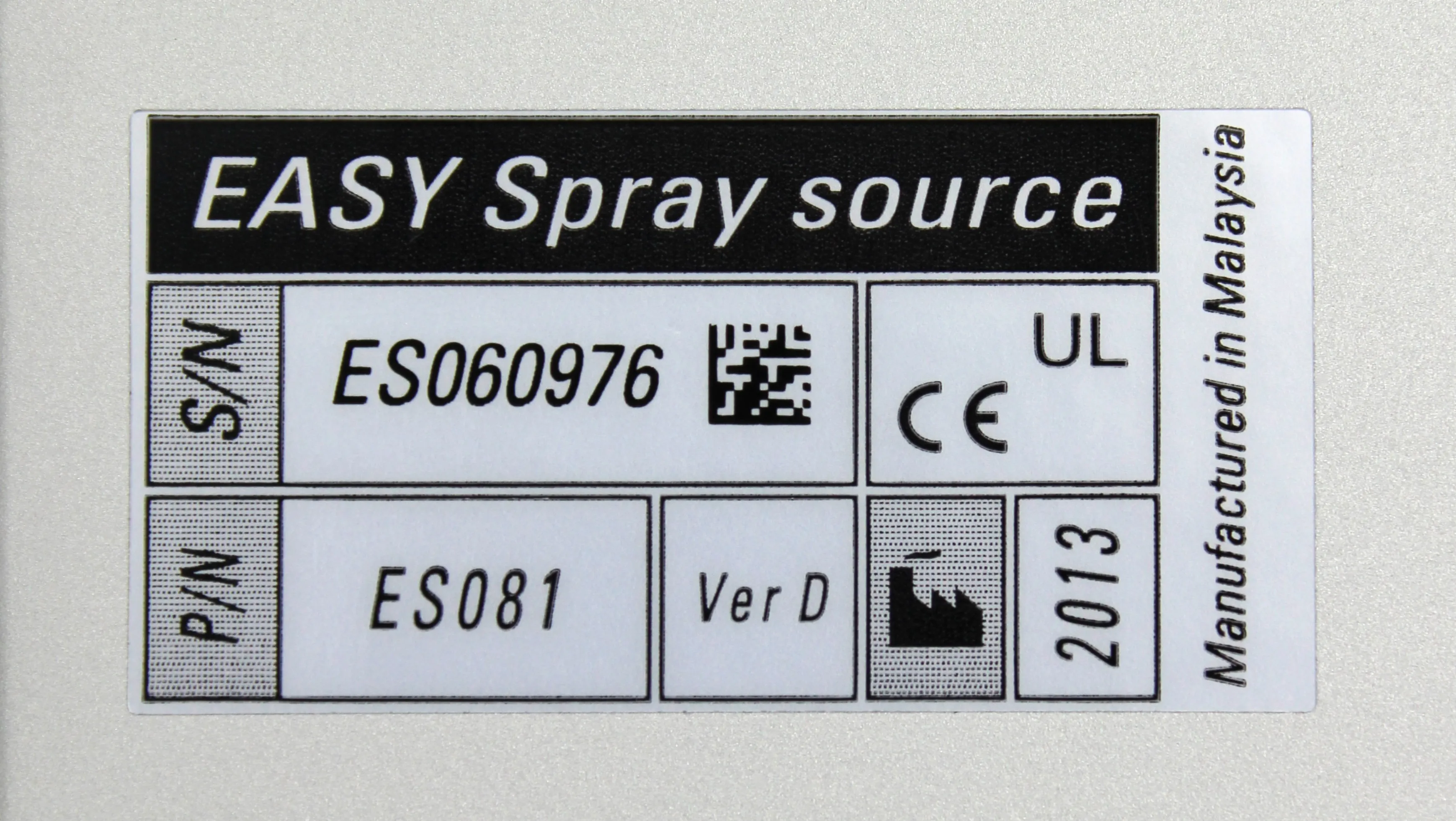 Thermo Scientific EASY-Spray Source ES081 Ver D Used Accessory for Mass Spectrometry