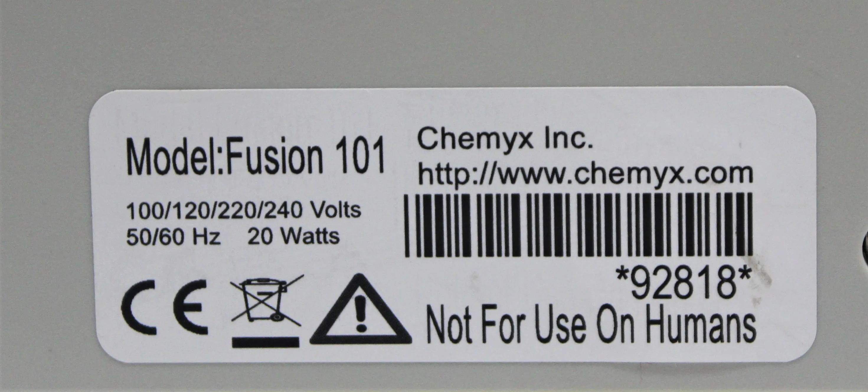 Chemyx Fusion 101 Syringe Pump for Laboratory Use