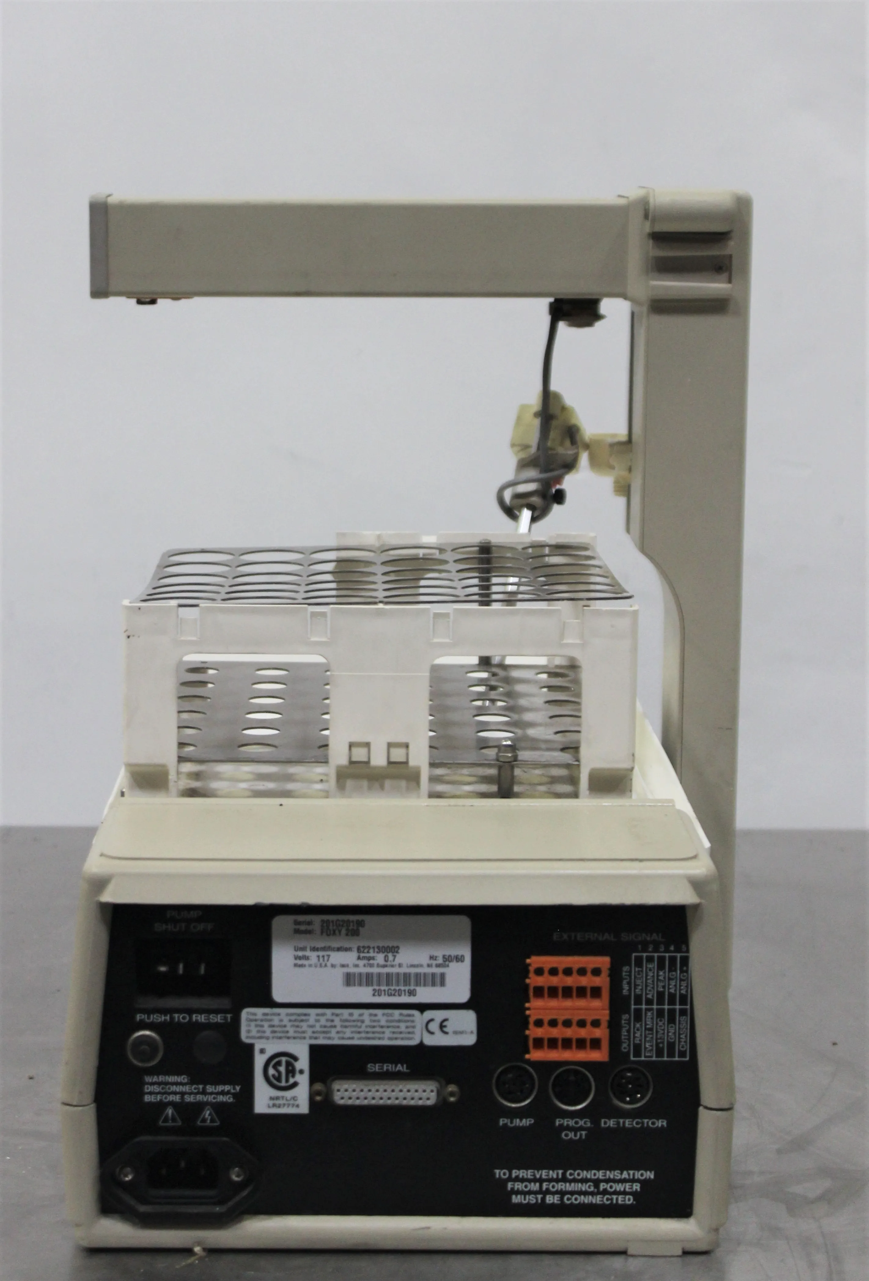 ISCO Foxy 200 Fraction Collector, HPLC / FPLC / GC / CE