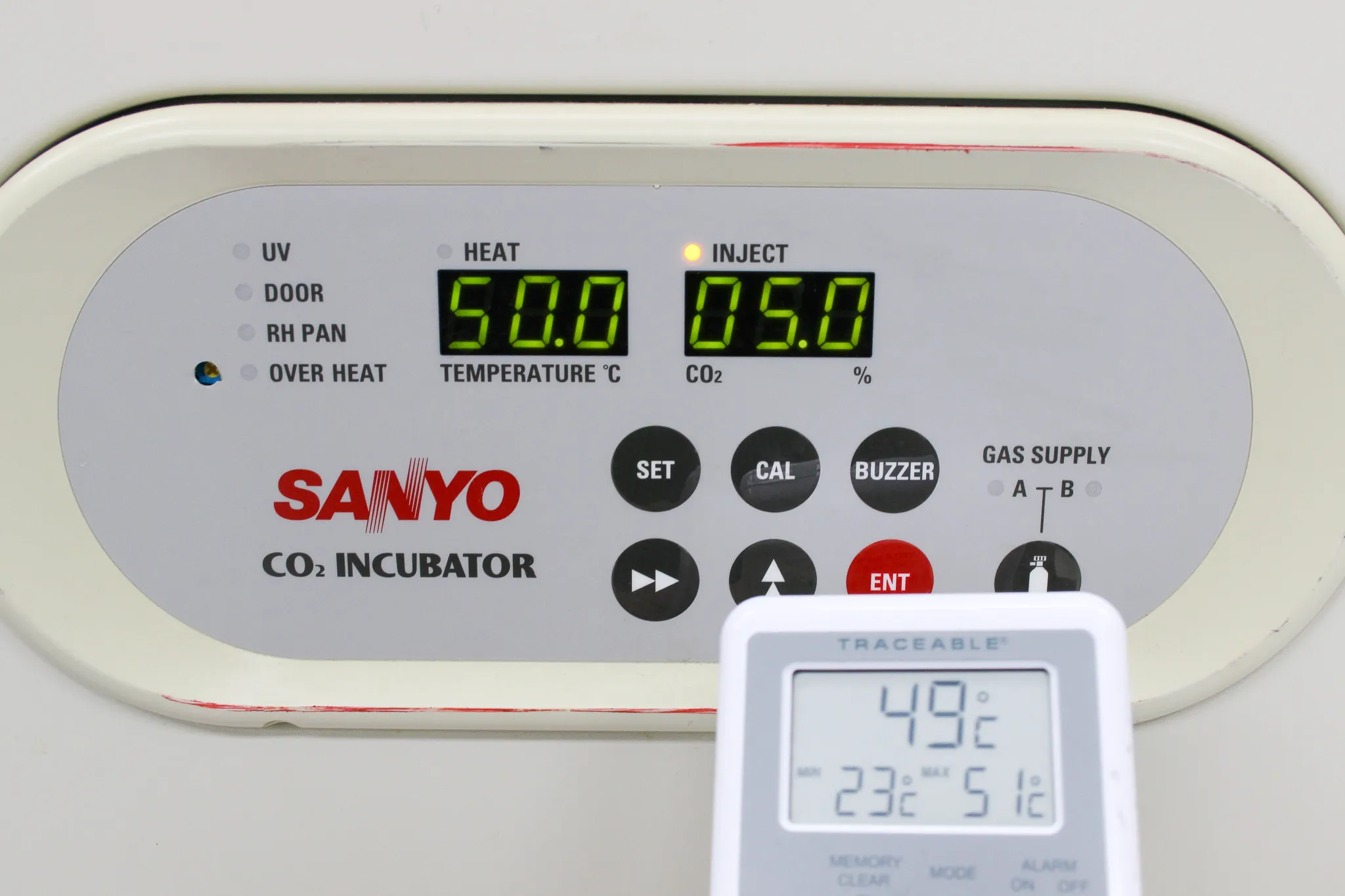 Sanyo MCO-20AIC Double Stack CO2 Incubator