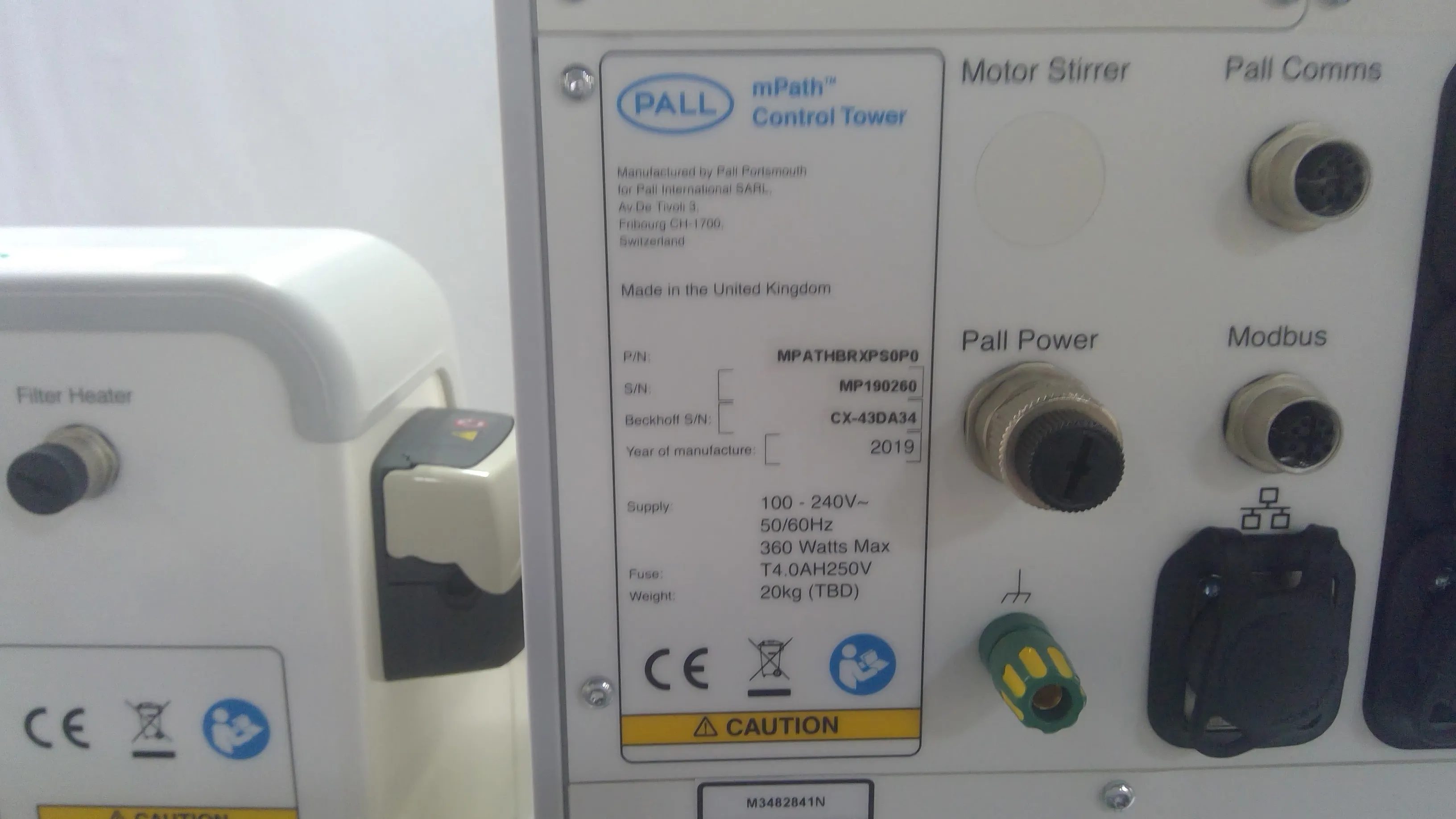 Pall iCELLis Nano Single-Use Fixed Bed Bioreactor w/ mPath Controller