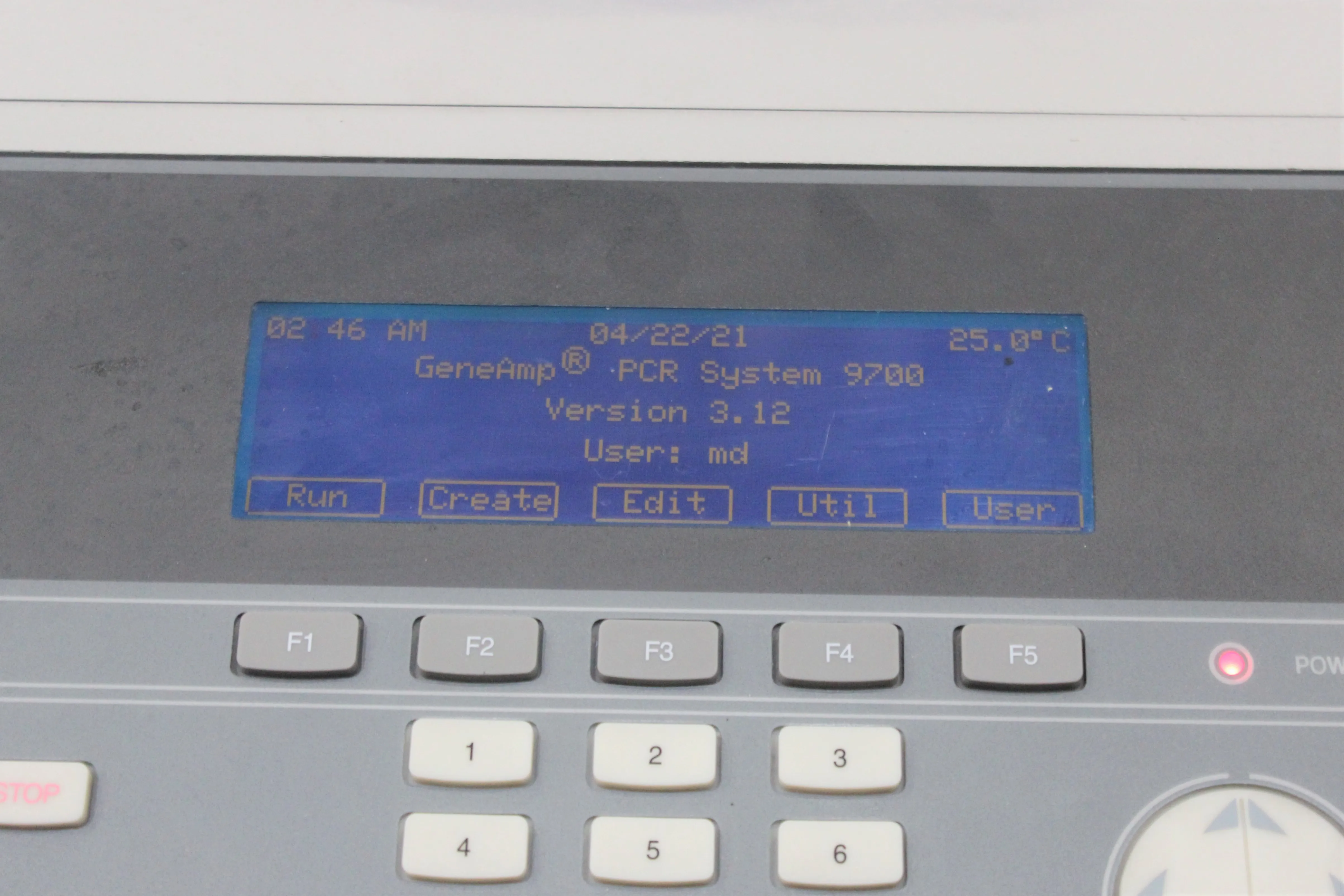 Used Applied Biosystems 9700 PCR Thermal Cycler N8050200R 120V/220V 50Hz/60Hz