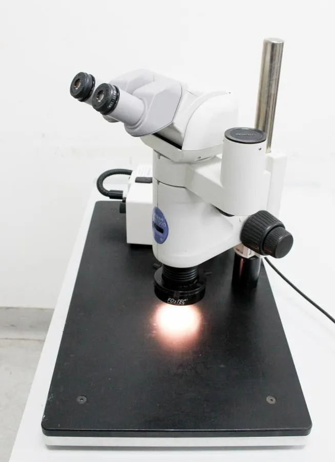 Nikon SMZ1500 Stereo Microscope w/ Illuminator On Mounted Base