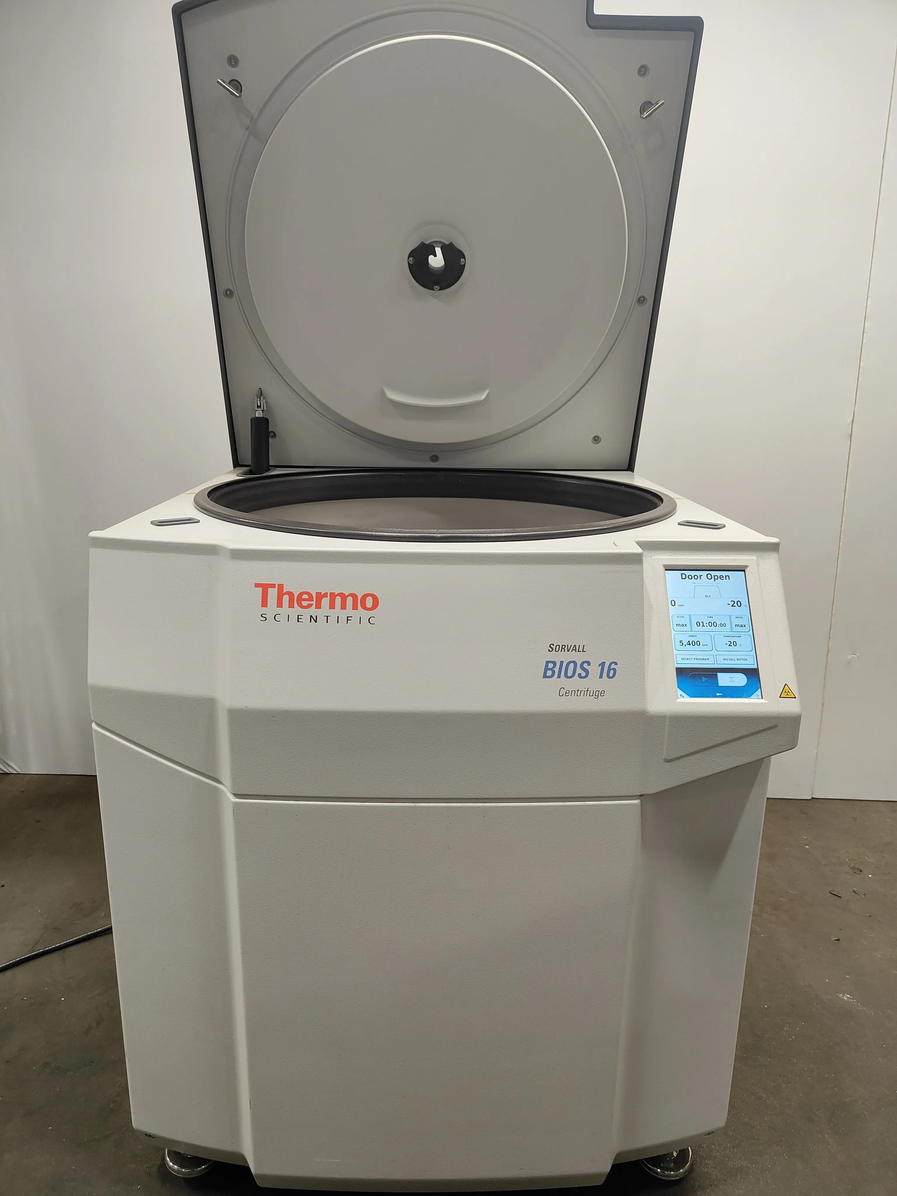 Thermo Scientific Sorvall BIOS 16 Bioprocessing Centrifuge 5,400 RPM 8,500 x g