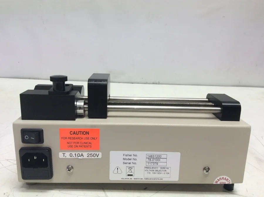 Fisher Scientific 78-01001 Syringe Pump - Used