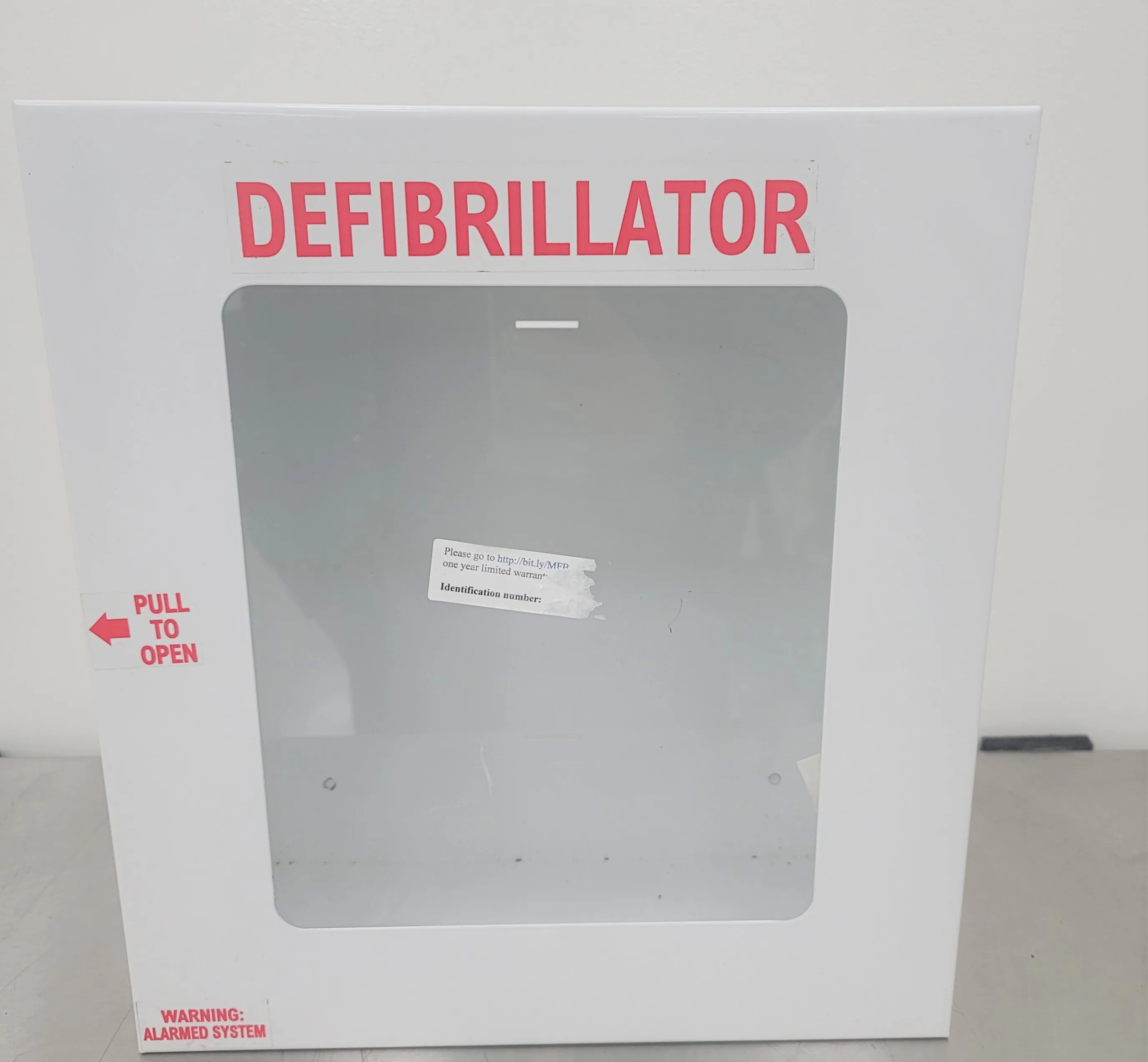 AdirMed Non-Alarmed Steel Cabinet for Defibrillators