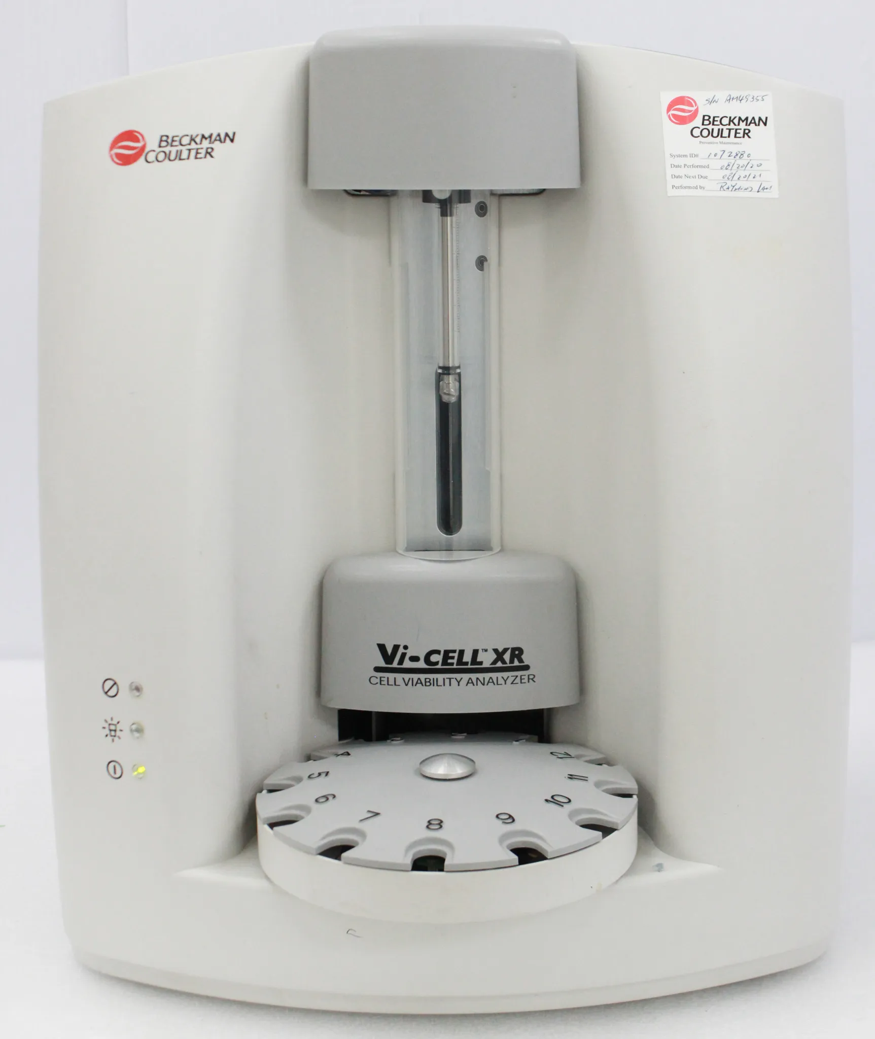 Beckman Coulter VI Cell XR Cell Viability Analyzer 30-Day Warranty