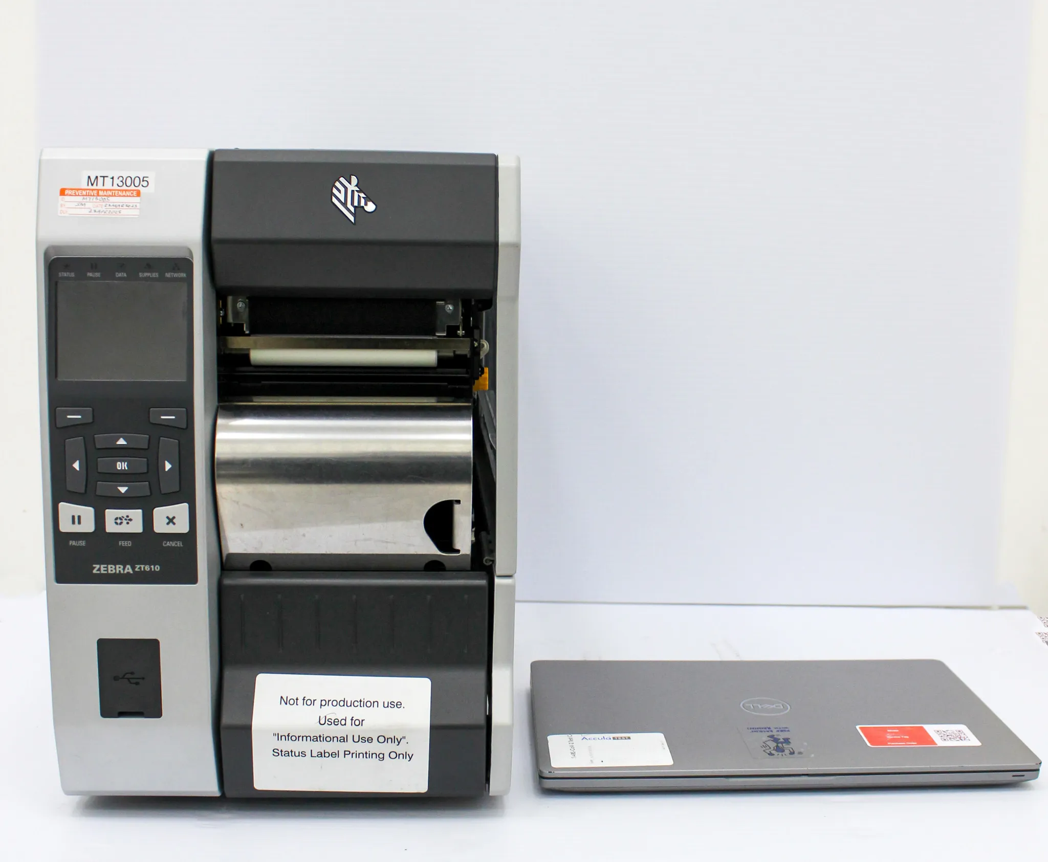 ZEBRA ZT1610, ZT620 Barcode Label Printer with Computer