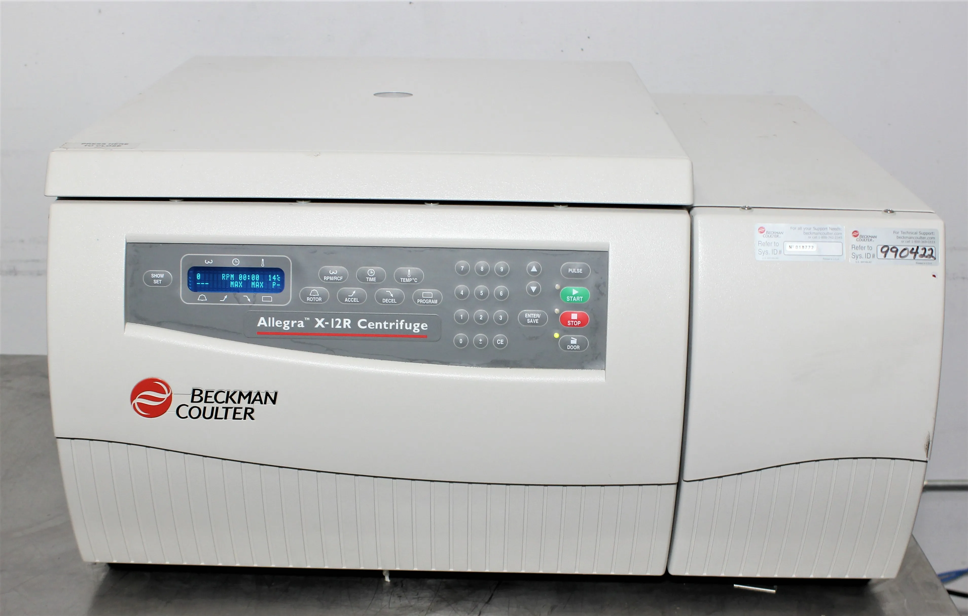 Beckman Coulter Allegra X-12 Benchtop Centrifuge