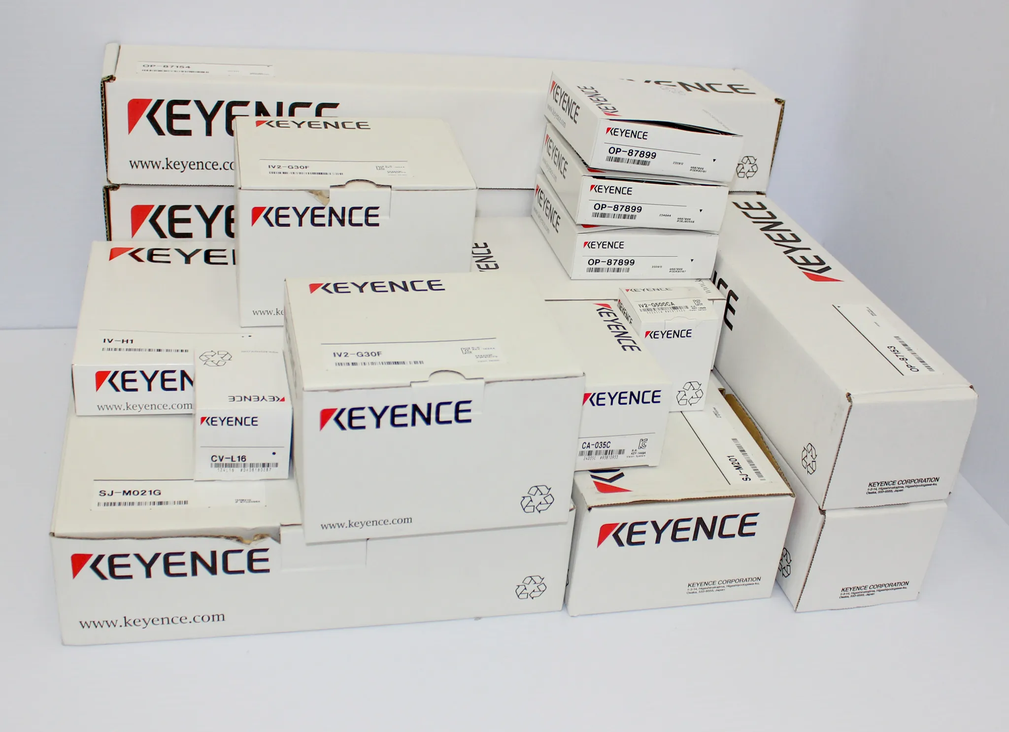 Keyence Miscellaneous Box with Parts and Accessories