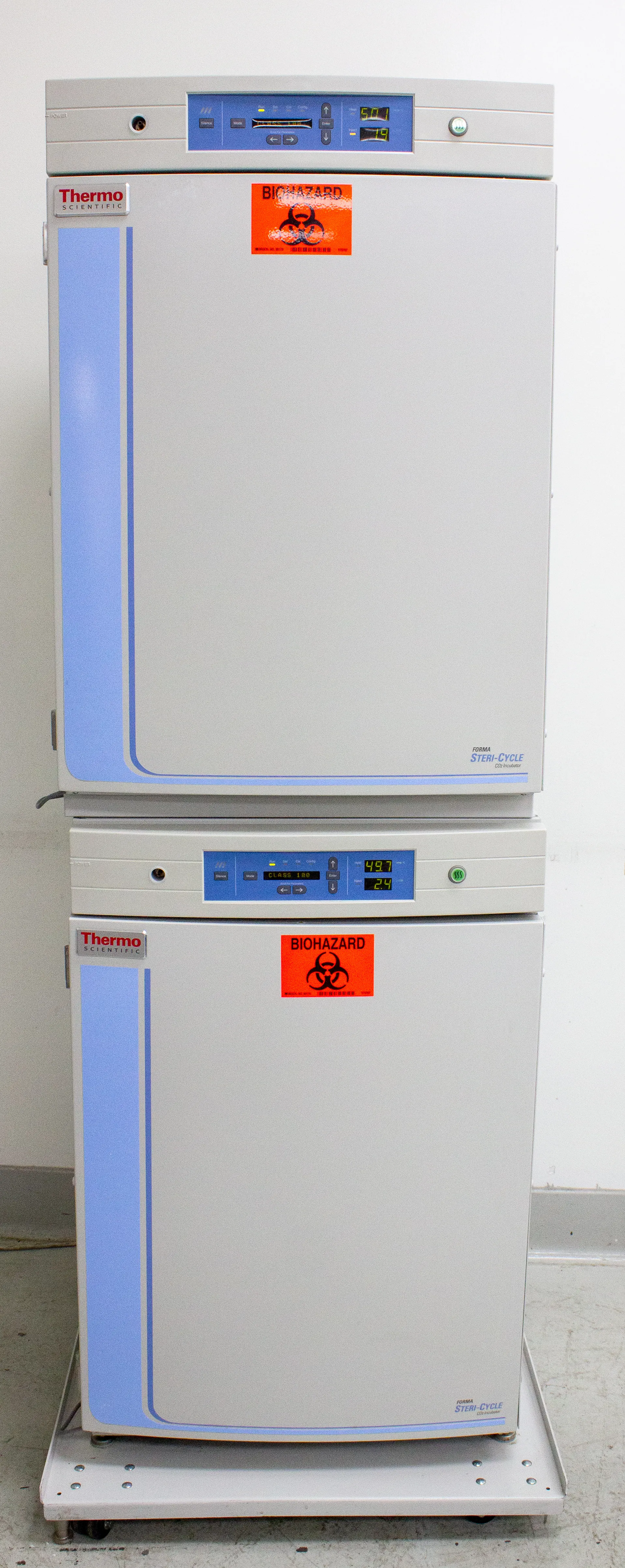 Thermo Forma Steri-Cycle 184 L Double Stack Dual Chamber CO2 Incubator Model 370