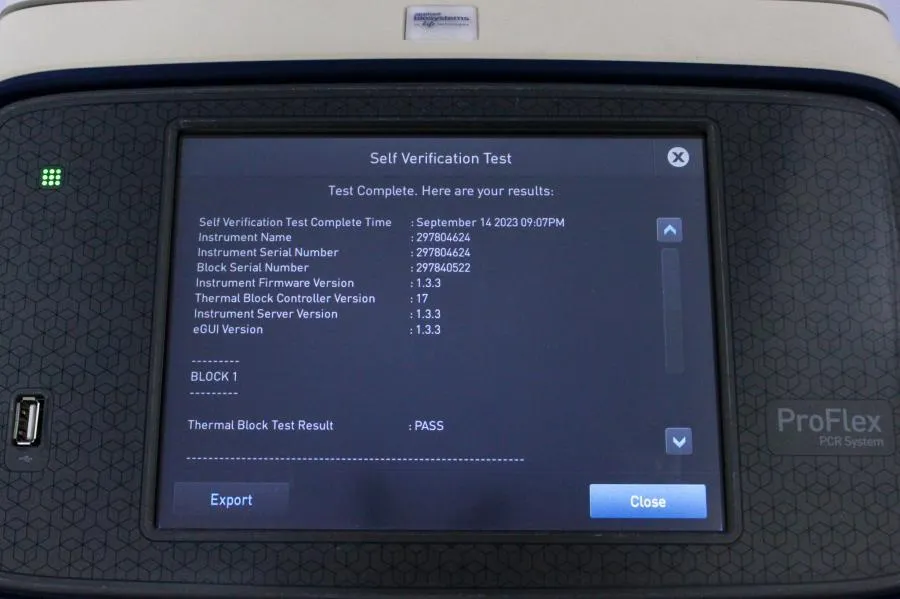 Applied Biosystems ProFlex  Dual Flat block PCR System 4483636