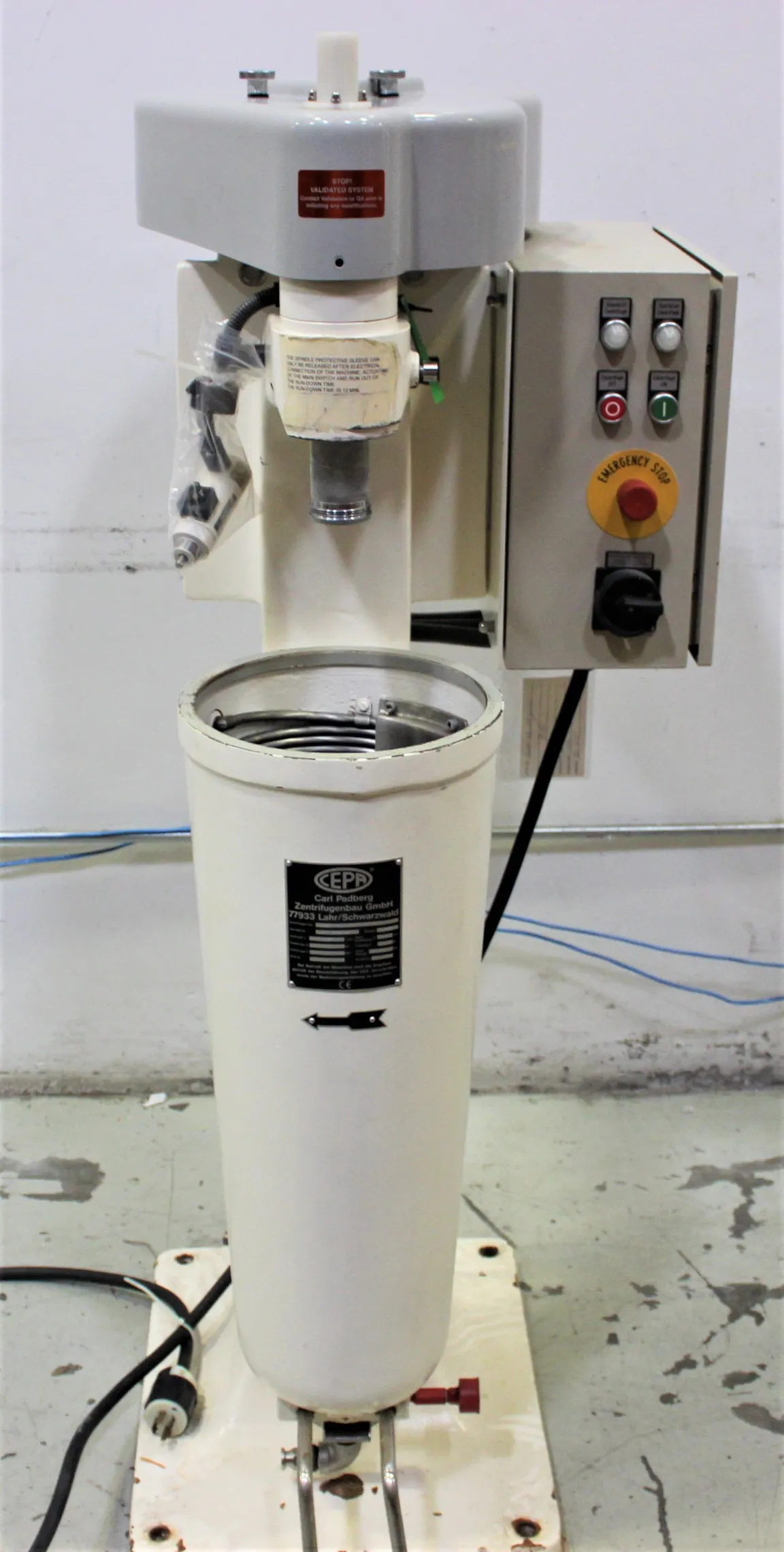 Carl Padberg Z61 Floor Centrifuge