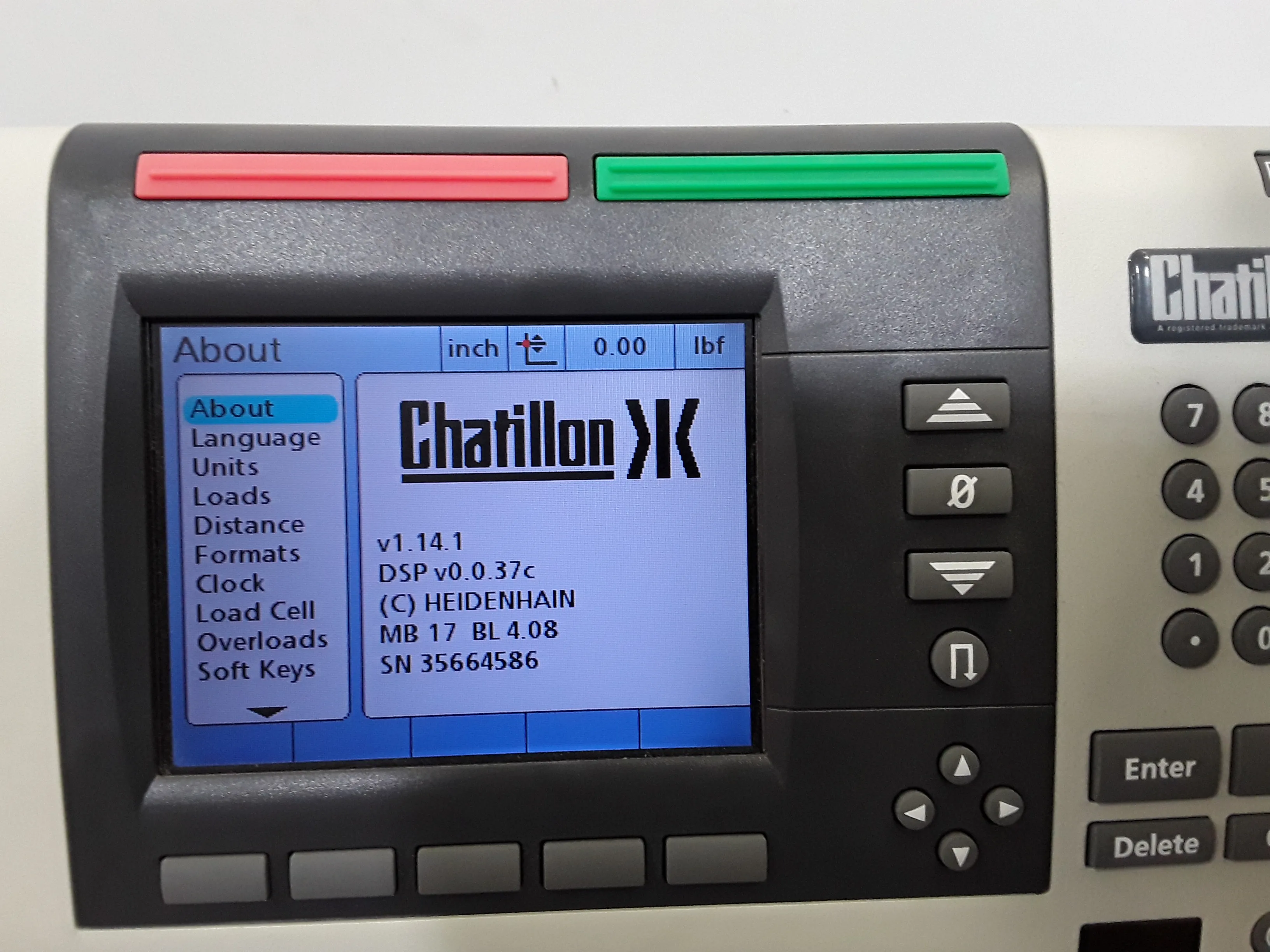 Chatillon TCD110 Accessory Testing Equipment