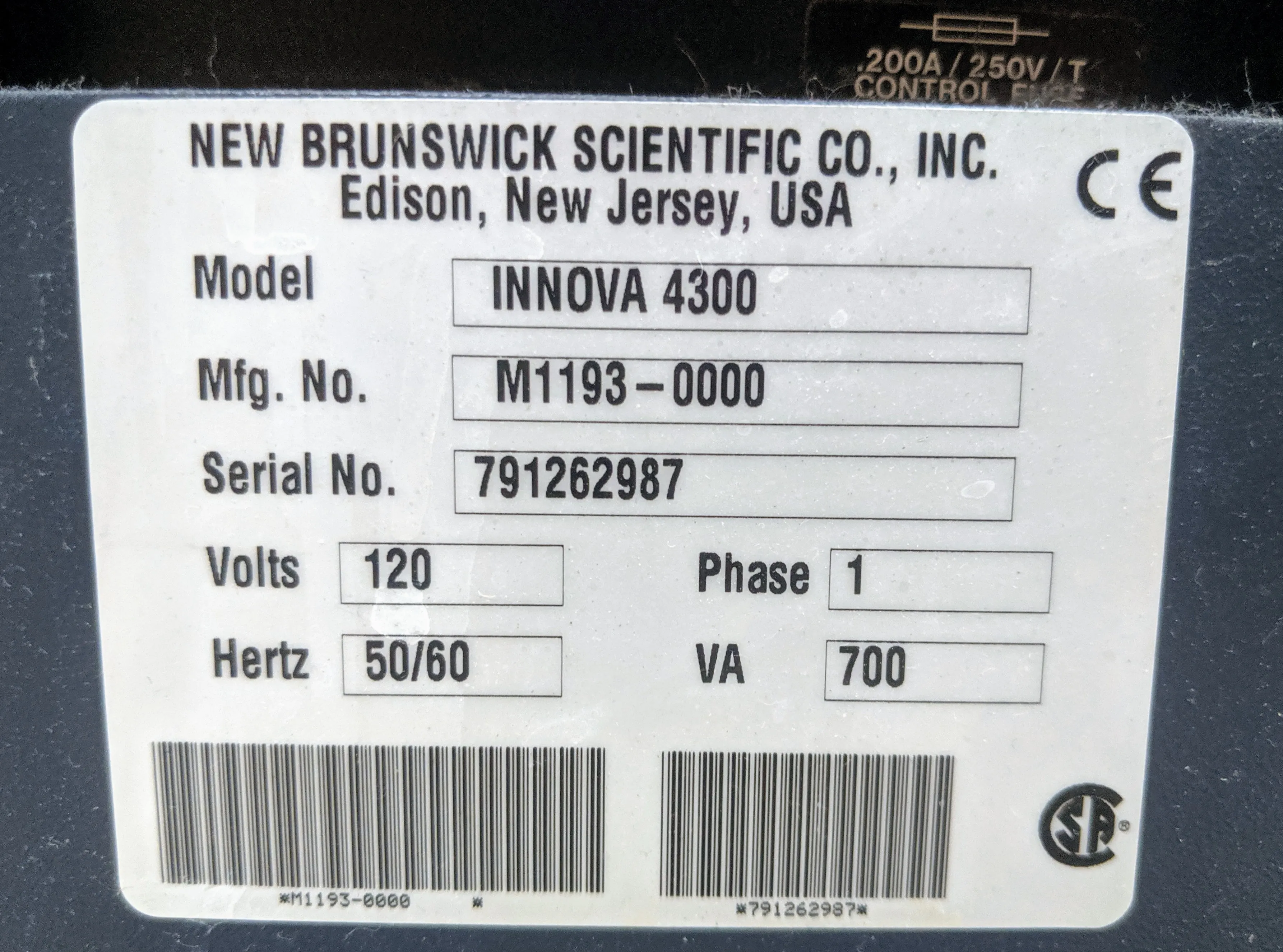 New Brunswick Innova 4300 Incubator Shaker Used Lab Equipment 791262987