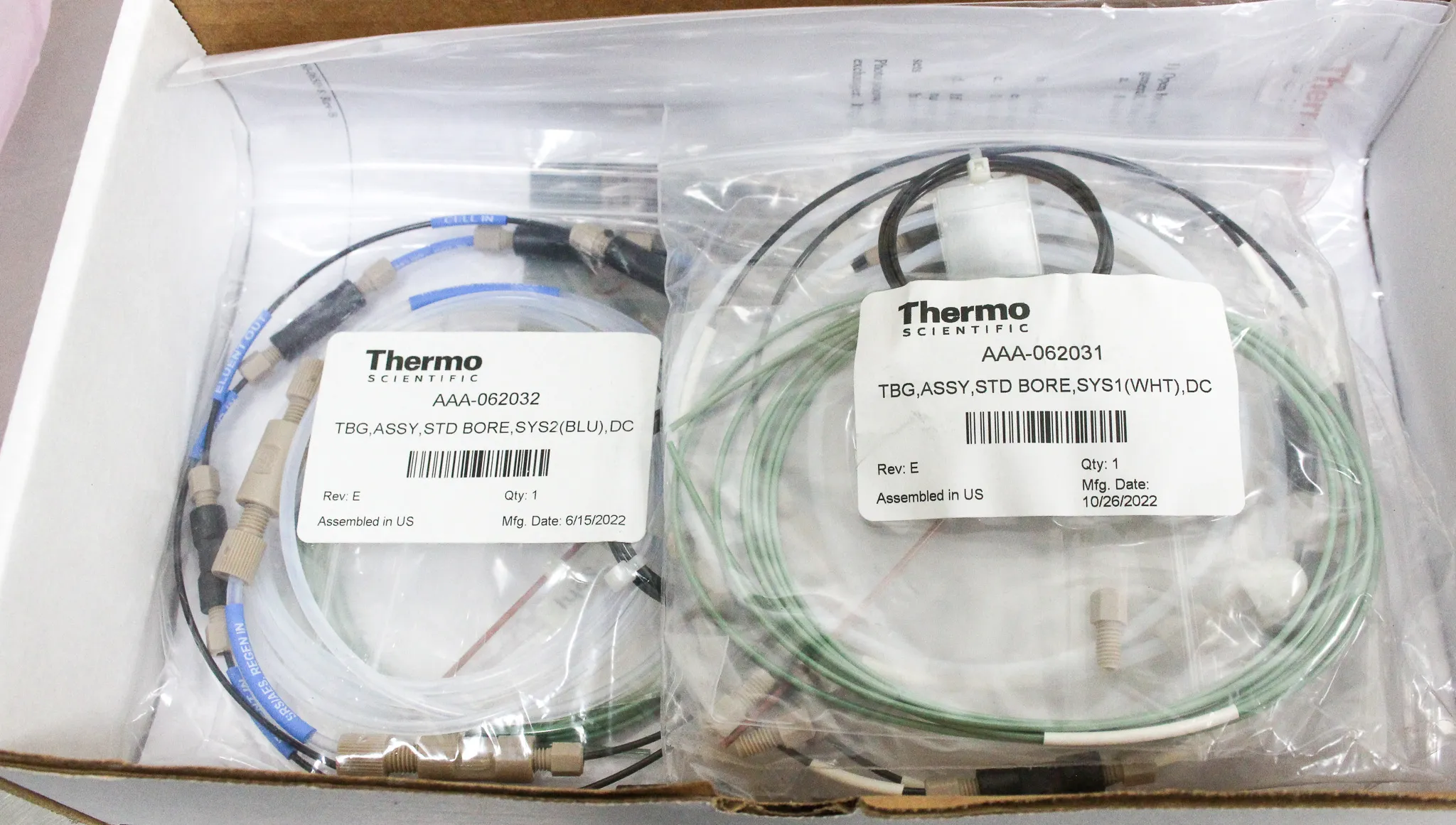 Thermo Scientific Valve Panel Assembly for DC Compartment 075947