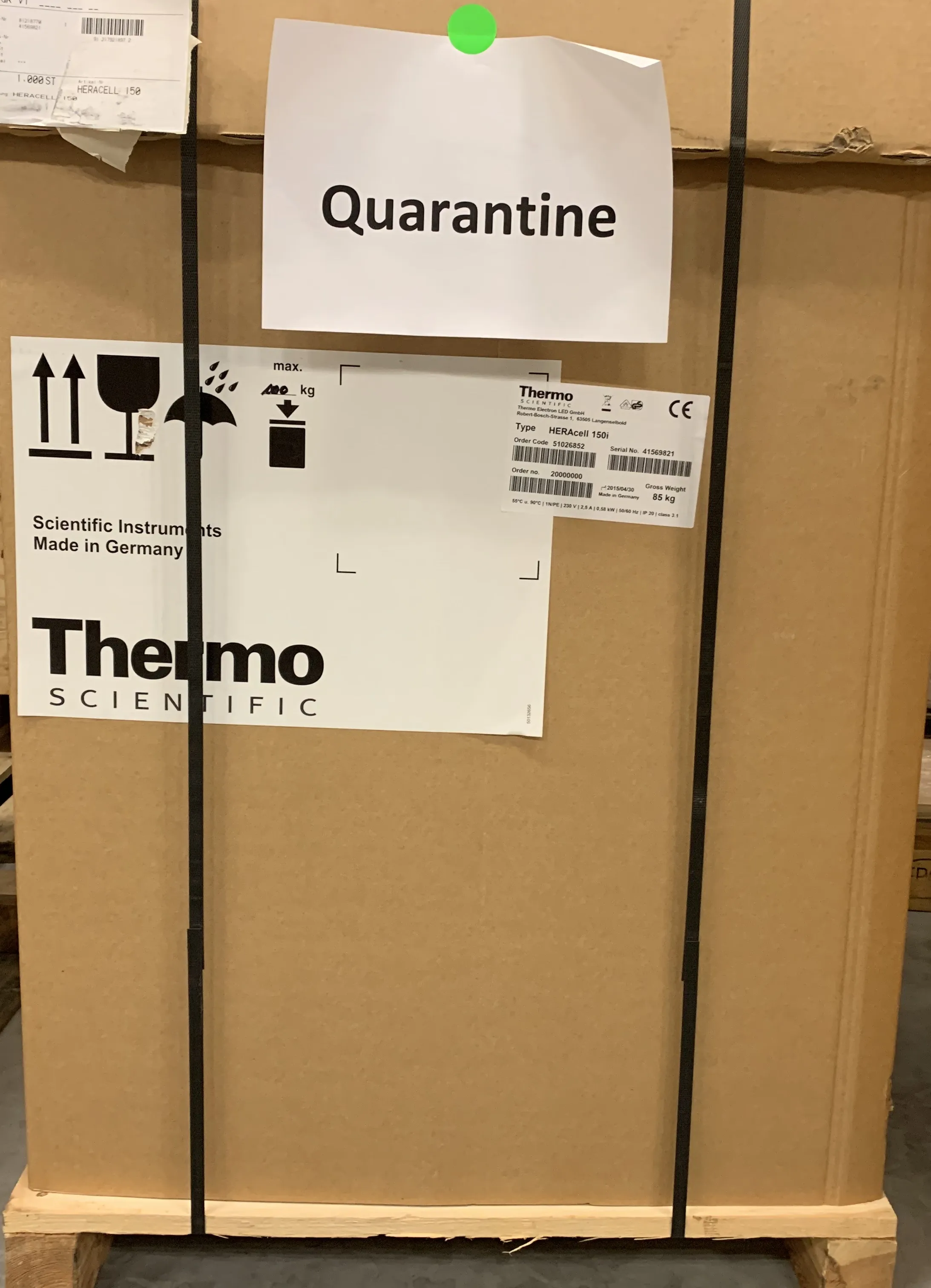 Thermo Fisher 150i CO2 Incubator 150L 230V 50Hz/60Hz New