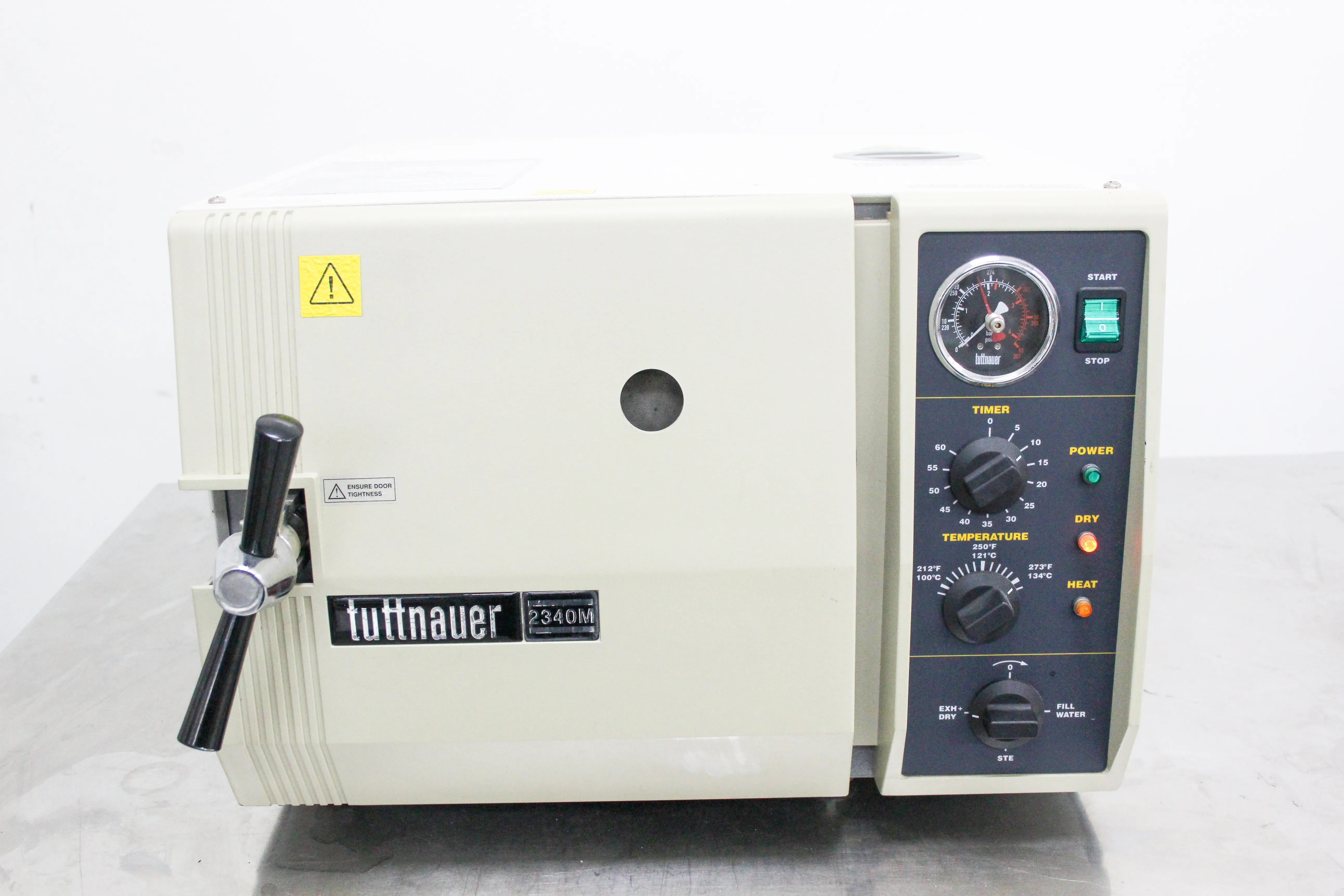 Tuttnauer 2340M Manual Autoclave Steam Sterilizer