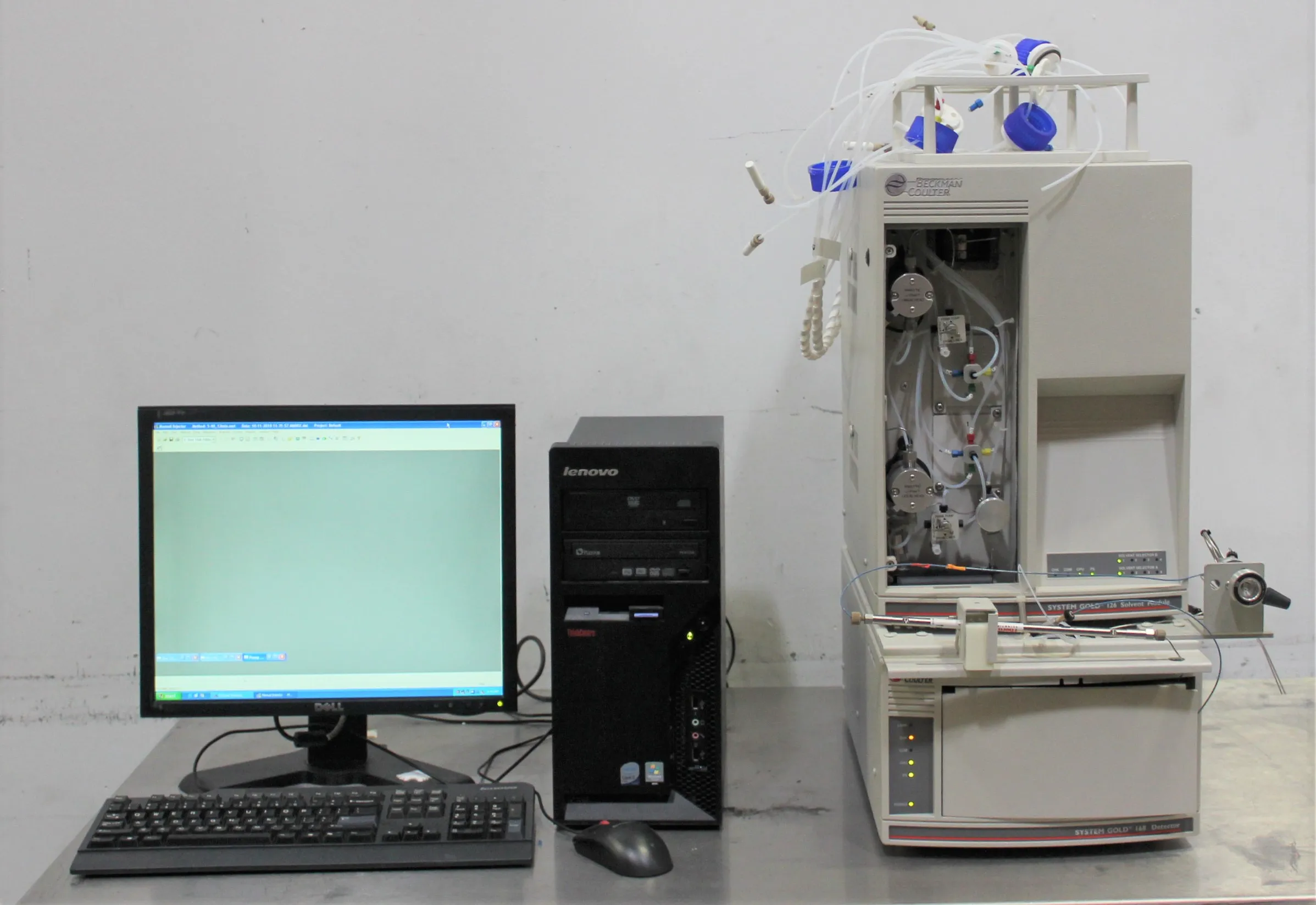 Beckman Coulter System Gold HPLC System with 32 Karat Workstation - Class 3 - Service - Used - 120V/220V 50Hz/60Hz - AS-IS - 202-2326