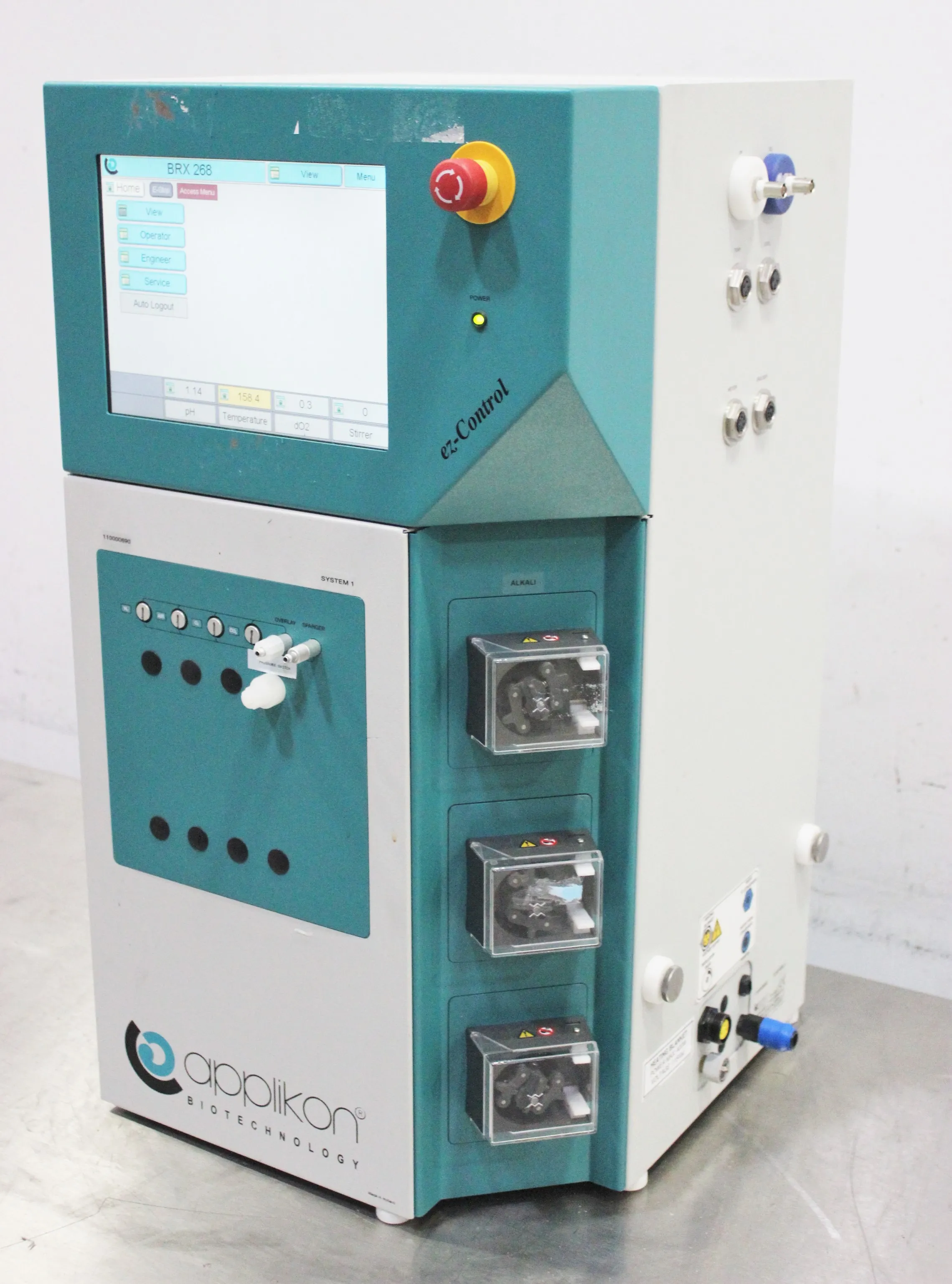 Applikon Biotechnology ez-Control Bioreactor System pH Temperature Controllers