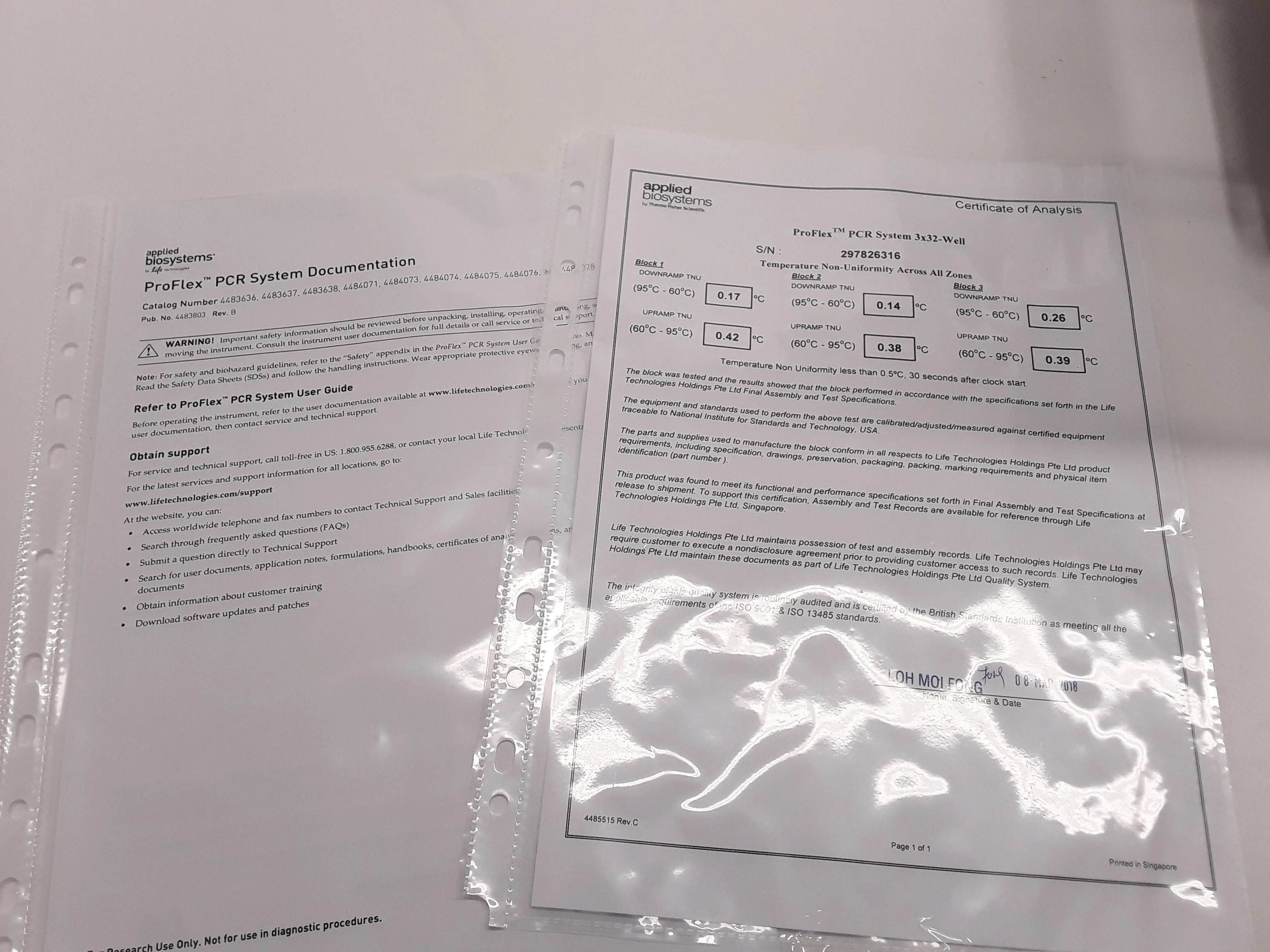 Applied Biosystems ProFlex 3x 32-Well Sample Block P/N 4483638