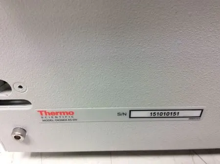 Thermo Fisher Dionex AS-DV Autosampler