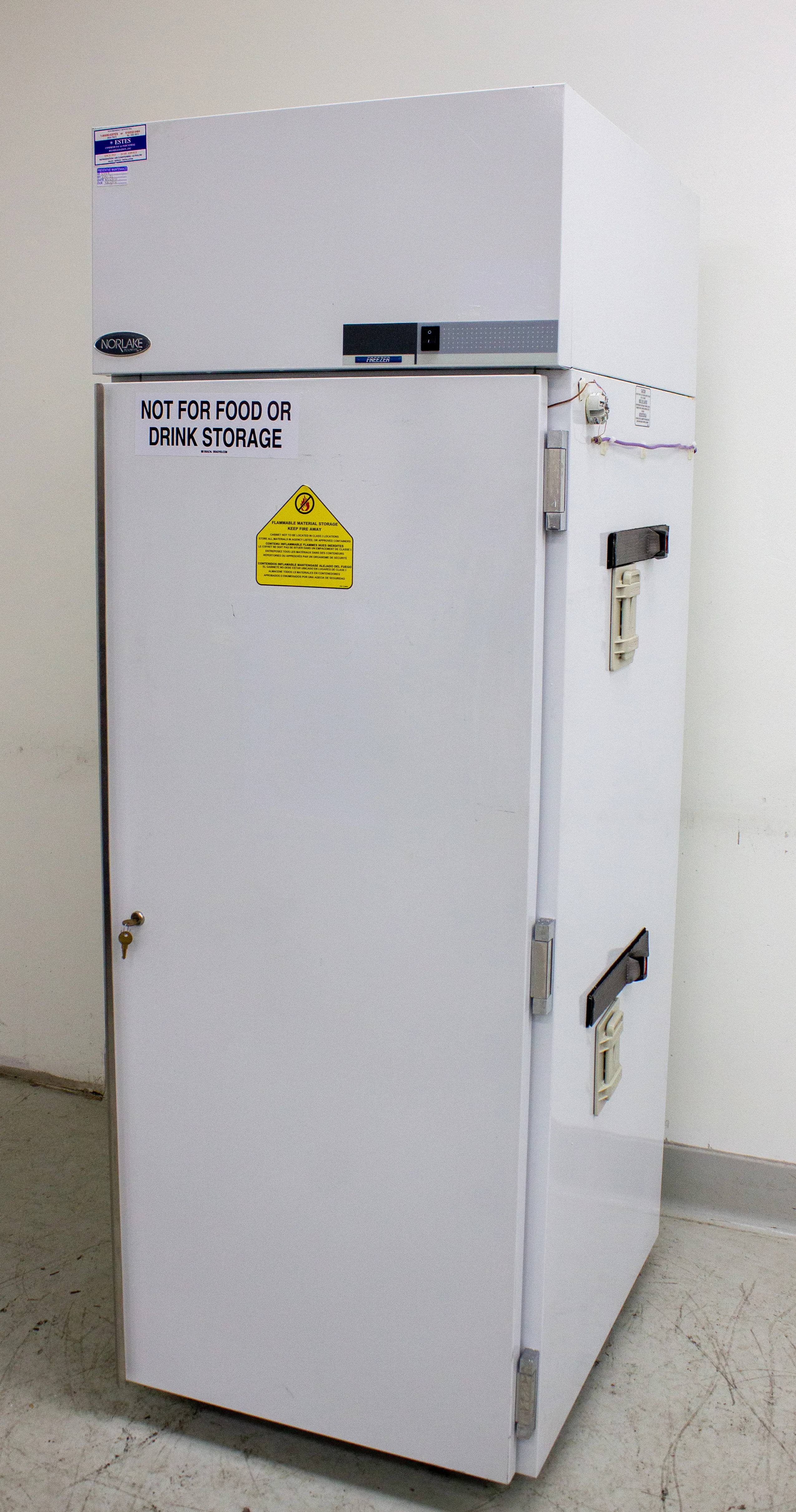 NorLake NSFF241WMW/0M Freezer, Flammable Storage 24 cu ft. with Casters