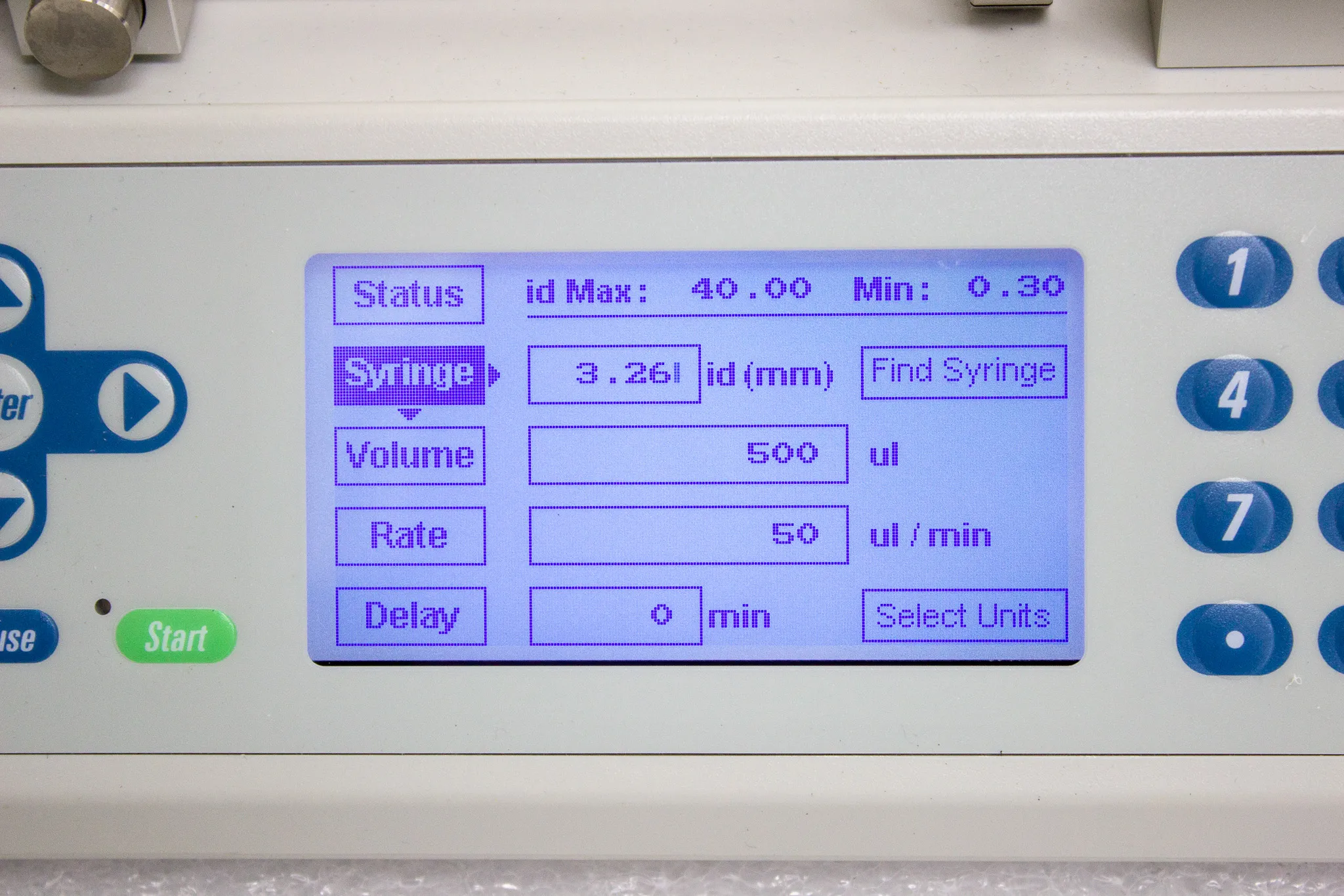 Chemyx Fusion 100T Infusion Syringe Pump