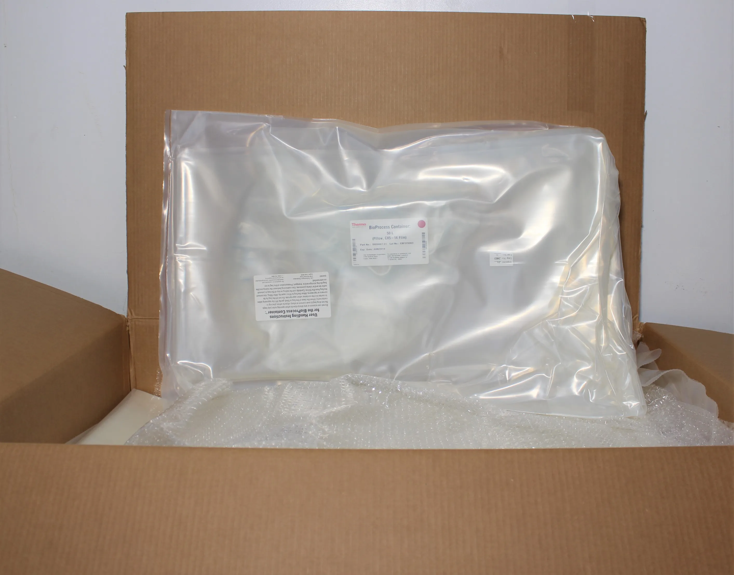 Thermo Scientific Labtainer BioProcess Container - 50L Pillow SH30667.01