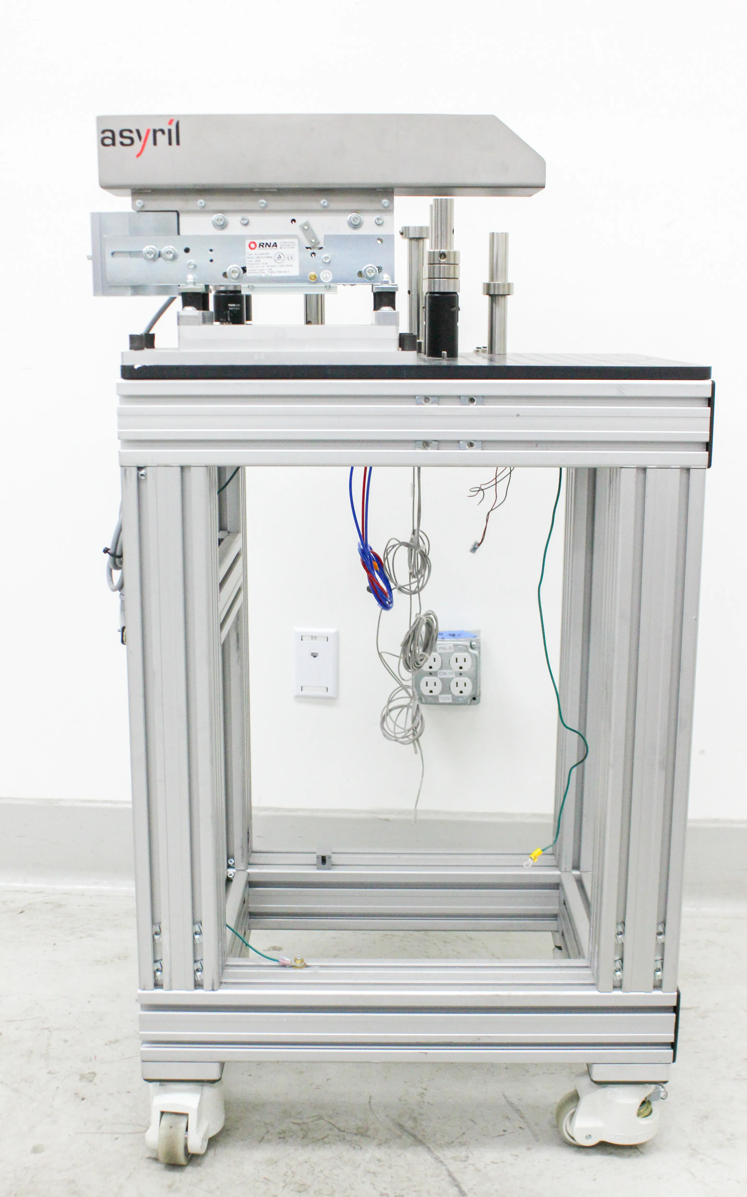 Base Lab Tools Custom Optical Breadboard Cart with Casters