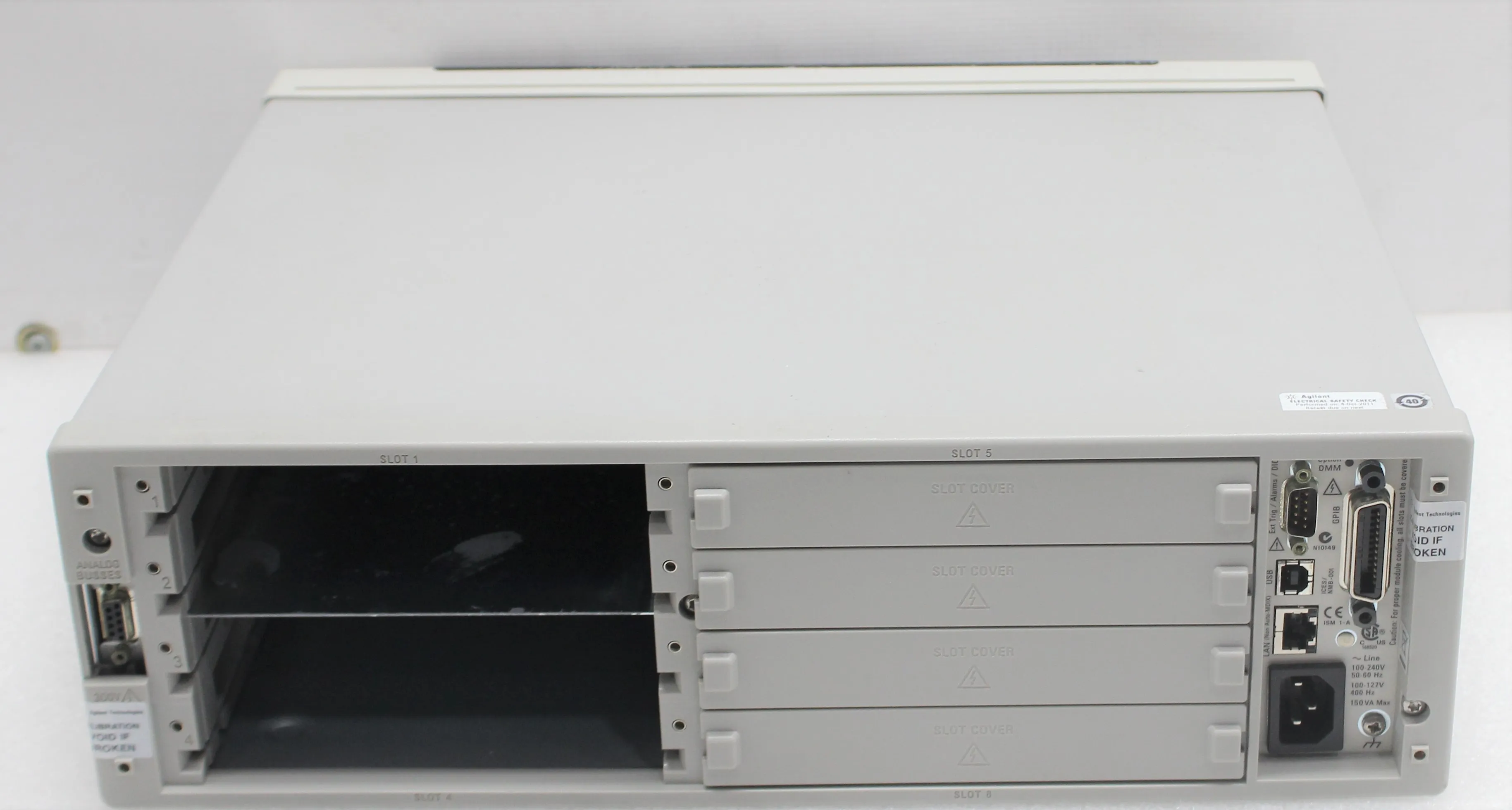 Agilent 34980A Eight-Slot Mainframe with 6.5 Digit DMM