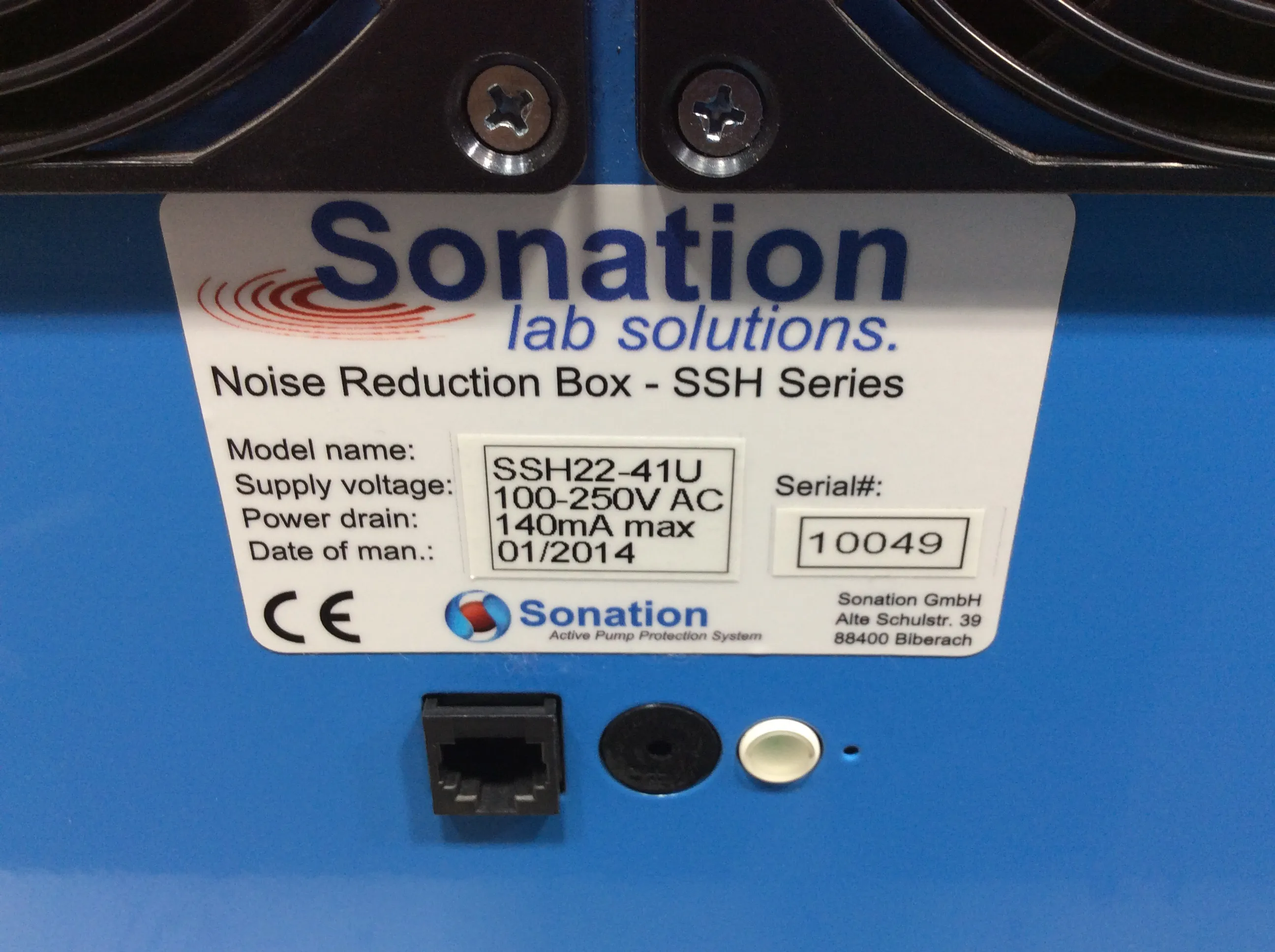 Sonation Lab Solutions SSH22-41U Noise Reduction Box