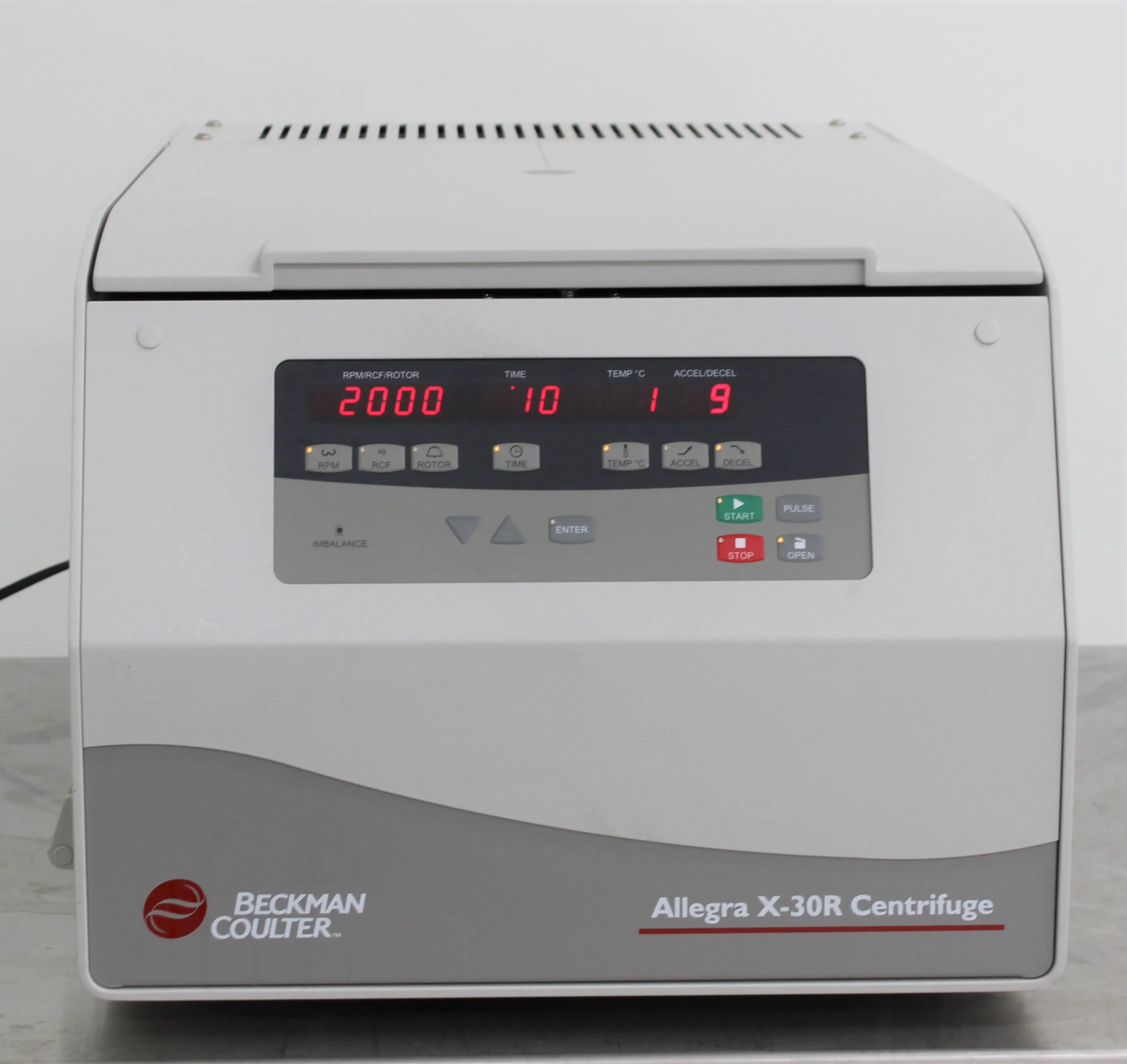 Beckman Coulter Allegra X30R Benchtop Centrifuge