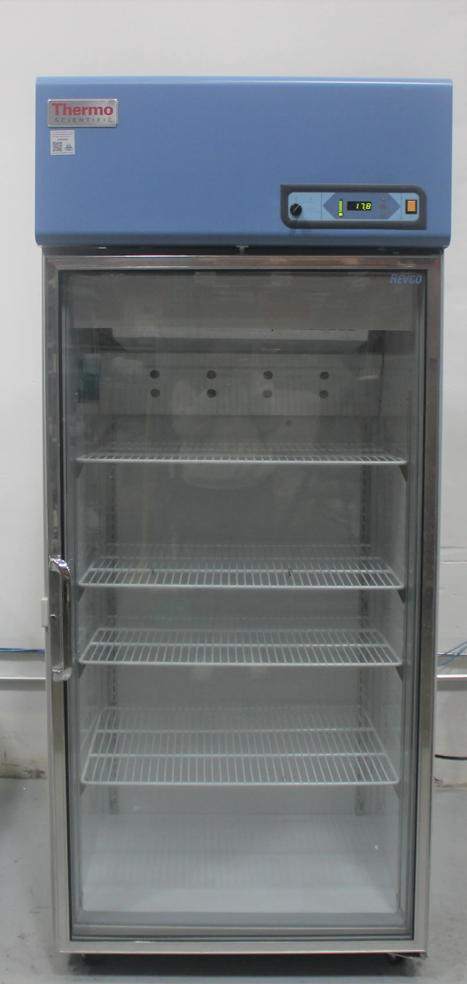 Thermo Scientific Revco Laboratory Refrigerator with Glass Doors RGL3004A 120V 60Hz US