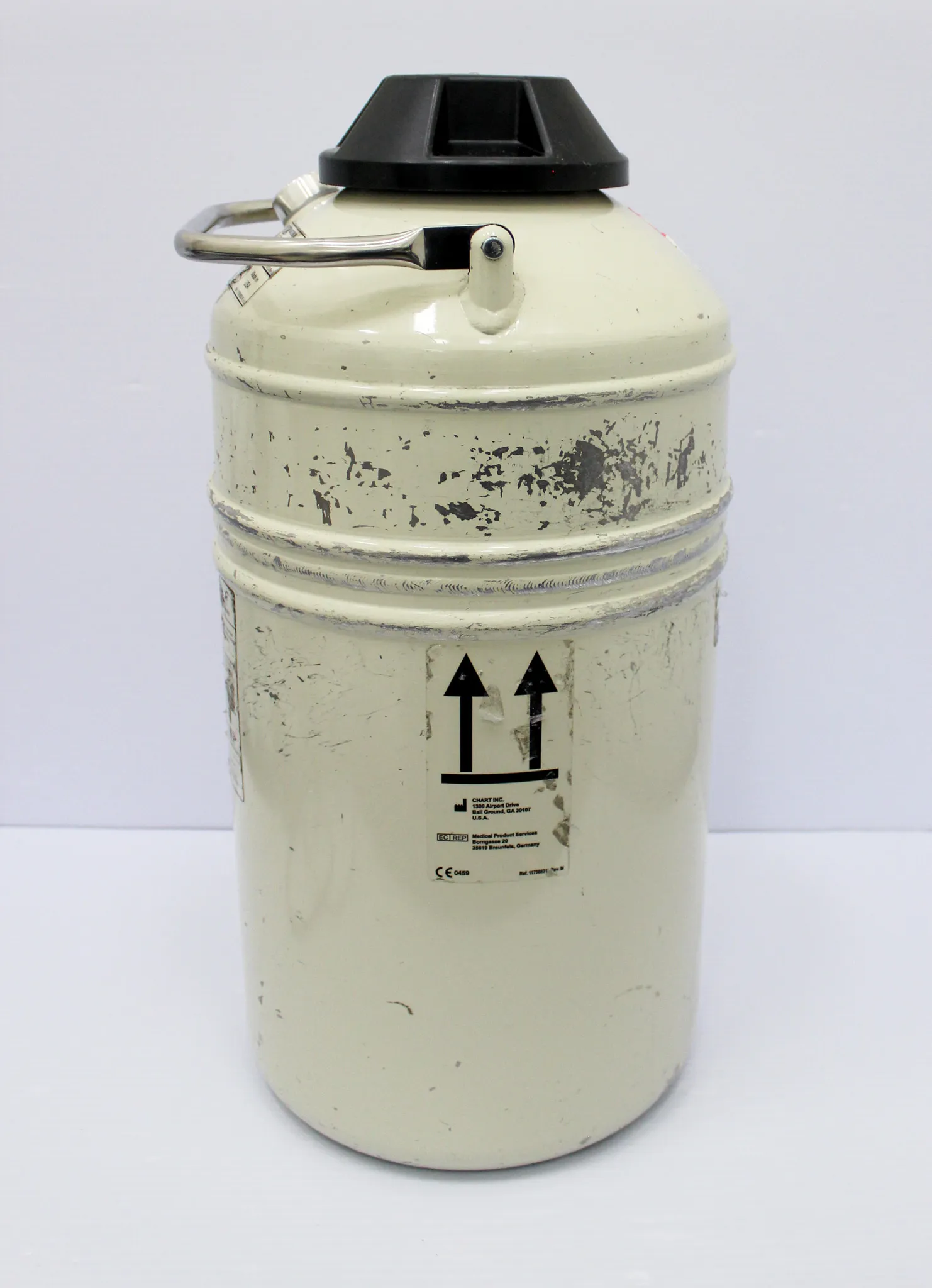 Chart MVE Lab 10 Cryogenic Liquid Nitrogen Dewar Storage Tank