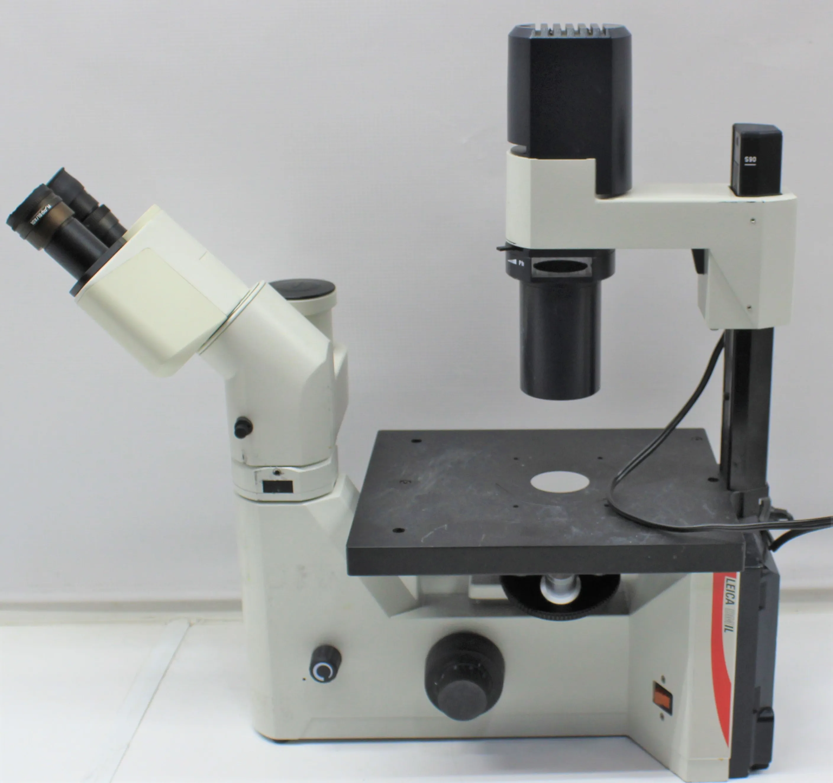 LEICA DMIL Inverted Microscope with Phase Contrast