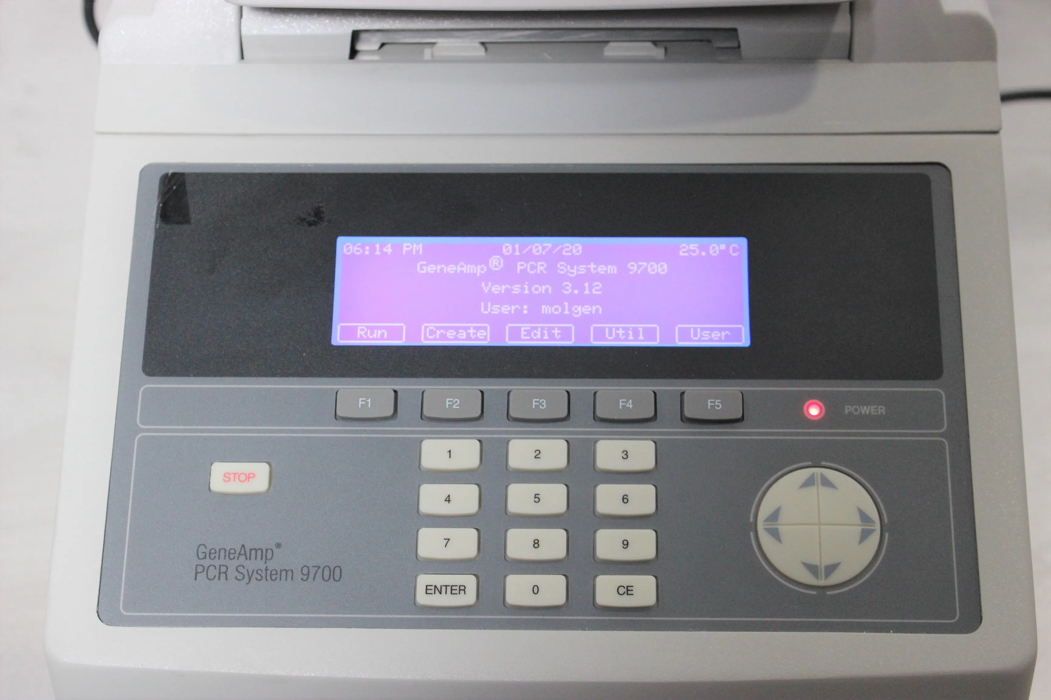 Applied Biosystems 9700 PCR Thermal Cycler N8050200R Gene Amp for Nucleic Acid Amplification