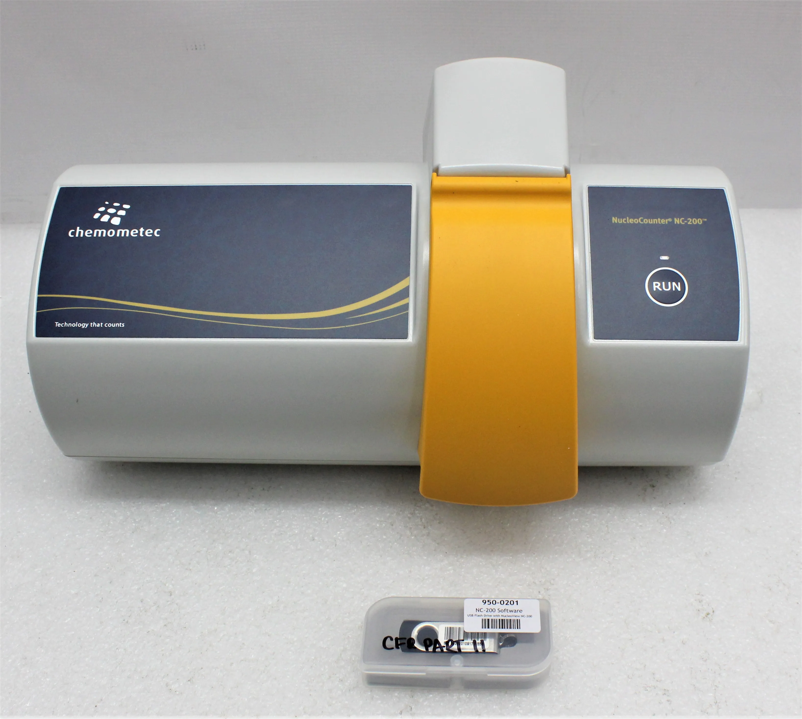 Chemometec NC-200 NucleoCounter Automated Cell Counter Image Cytometry Viability Viability Analysis