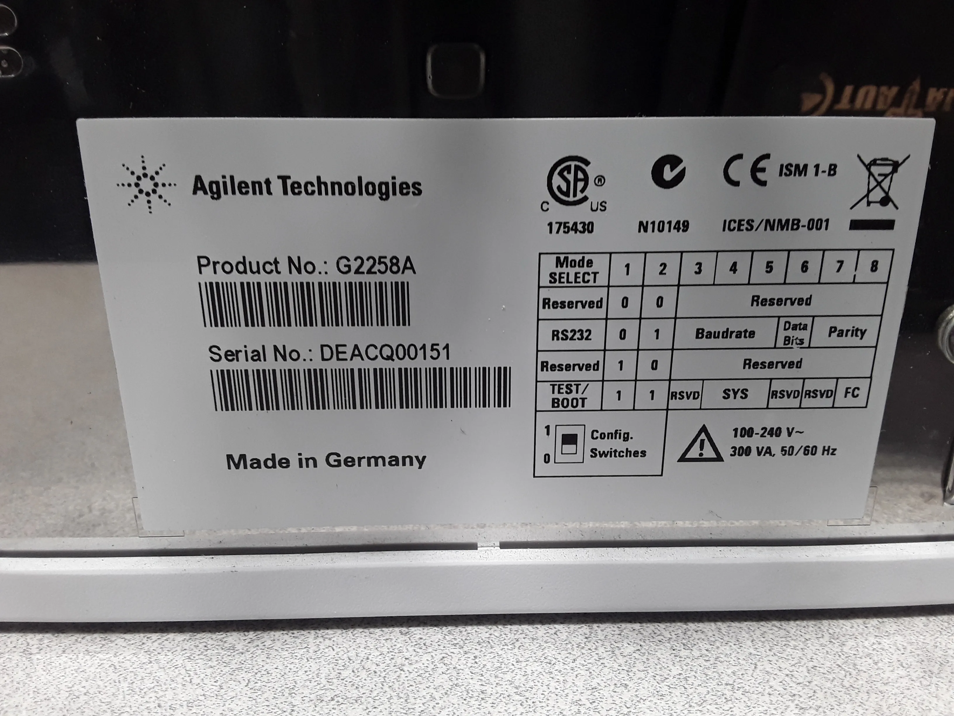 Agilent Technologies G2258A 1260 Infinity Dual Loop Autosampler