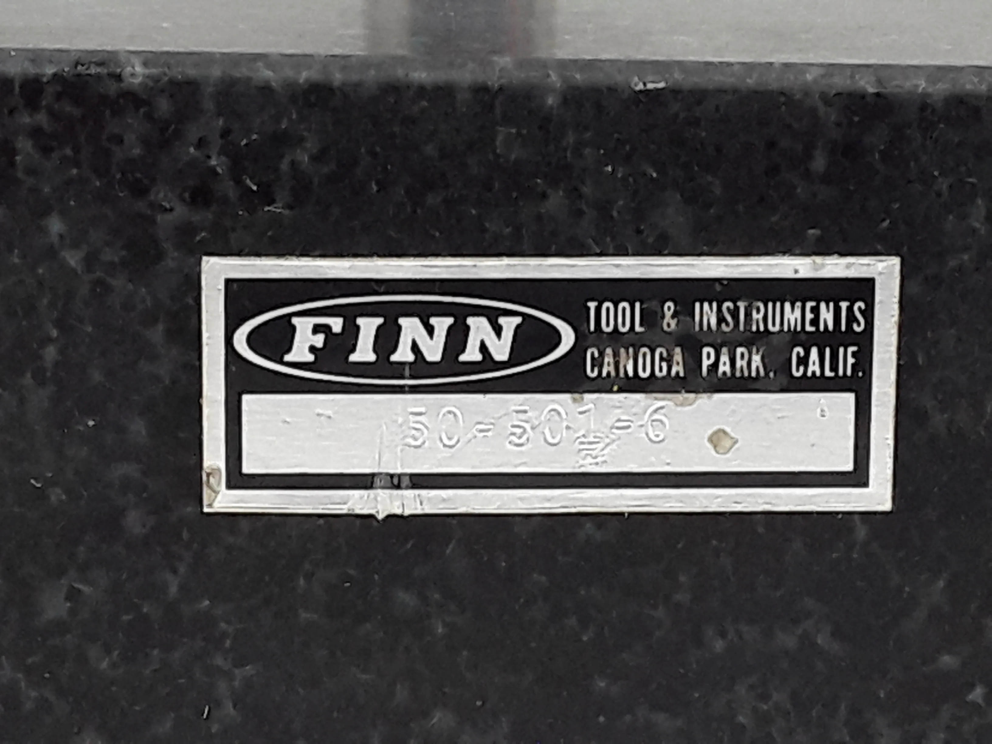 Finn 50-501-6 Granite Precision Stand