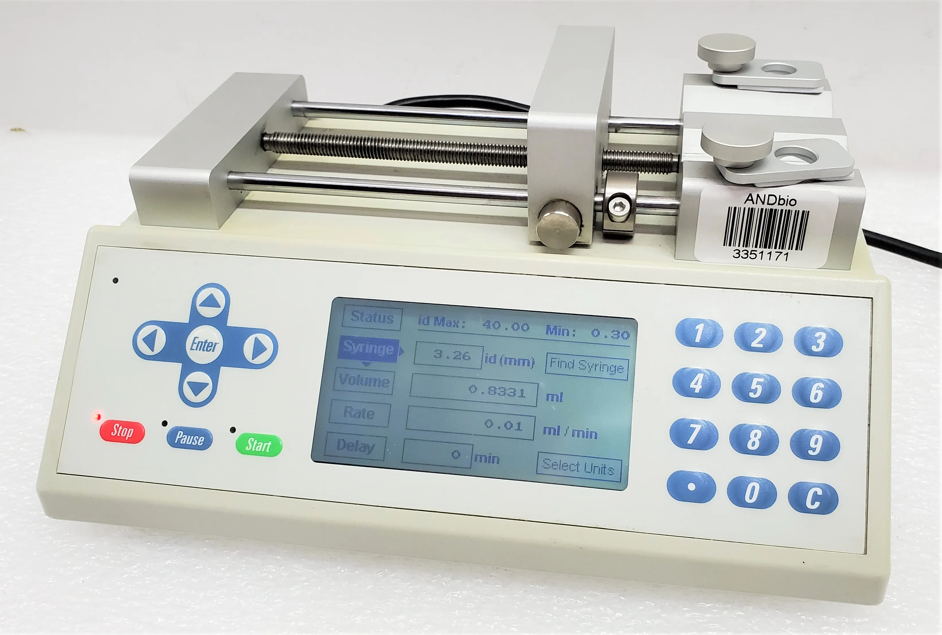 Chemyx Fusion 100T Syringe Pump