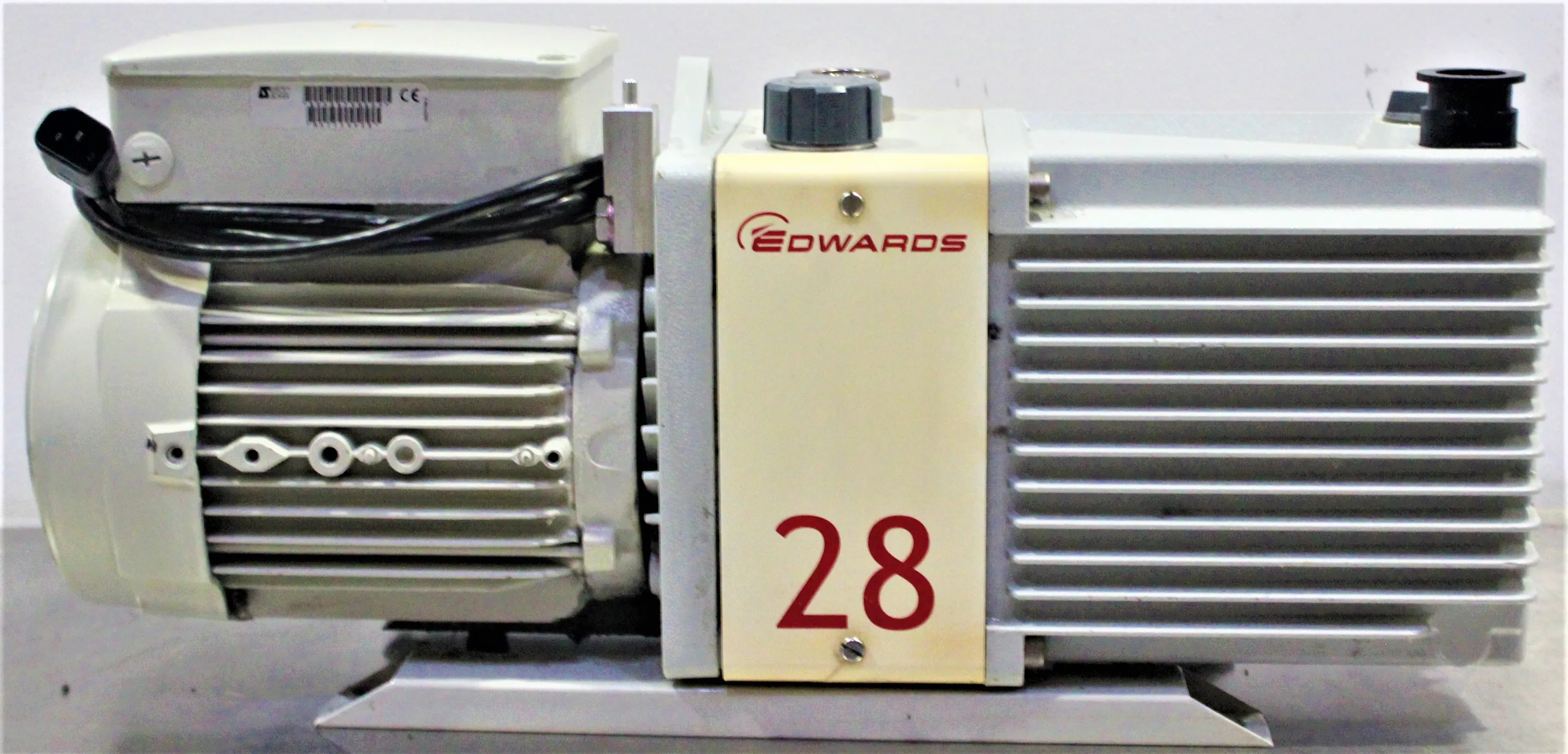 Edwards E2M28 Rotary Vane Vacuum Pump - Used - Excellent Ultimate Pumping Speed