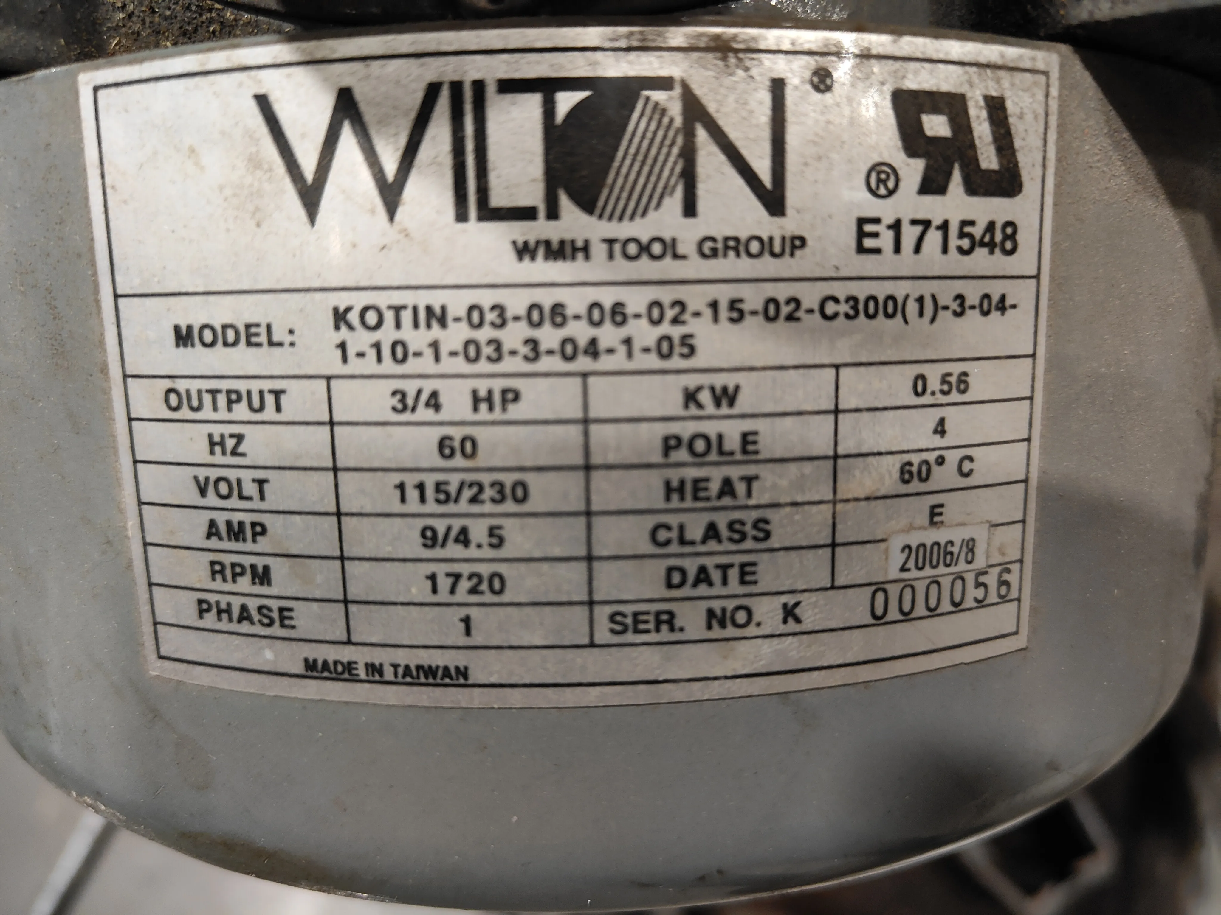 Wilton 5634001 7 x 10 Horizontal Metalworking Band Saw