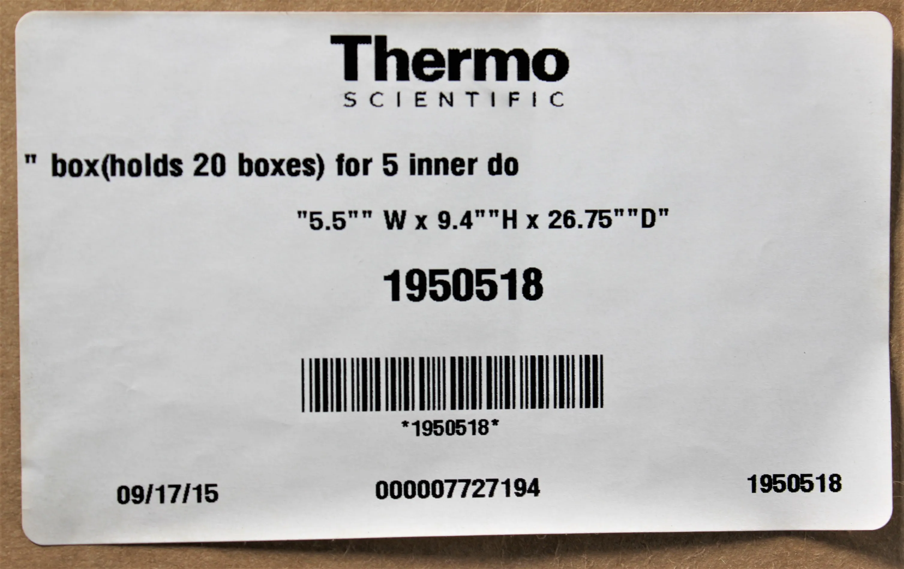 Thermo Scientific Racks for Revco UxF and HERAfreeze HFU T Freezers