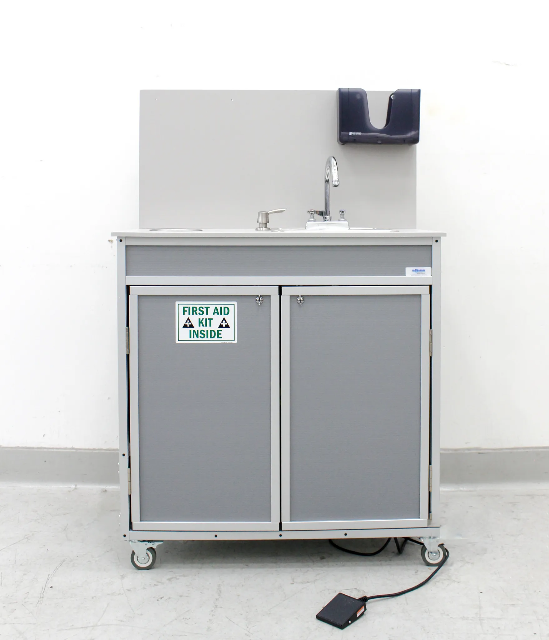 Monsam Portable Single Basin Sanitizing Station HWS-009S